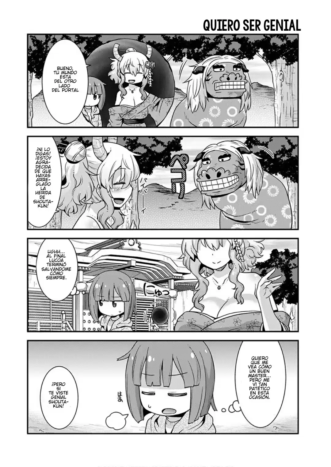 Miss Kobayashi's Dragon Maid: Lucoa Is My Xx - Capítulo 13 - Página 12 - LectorTMOo