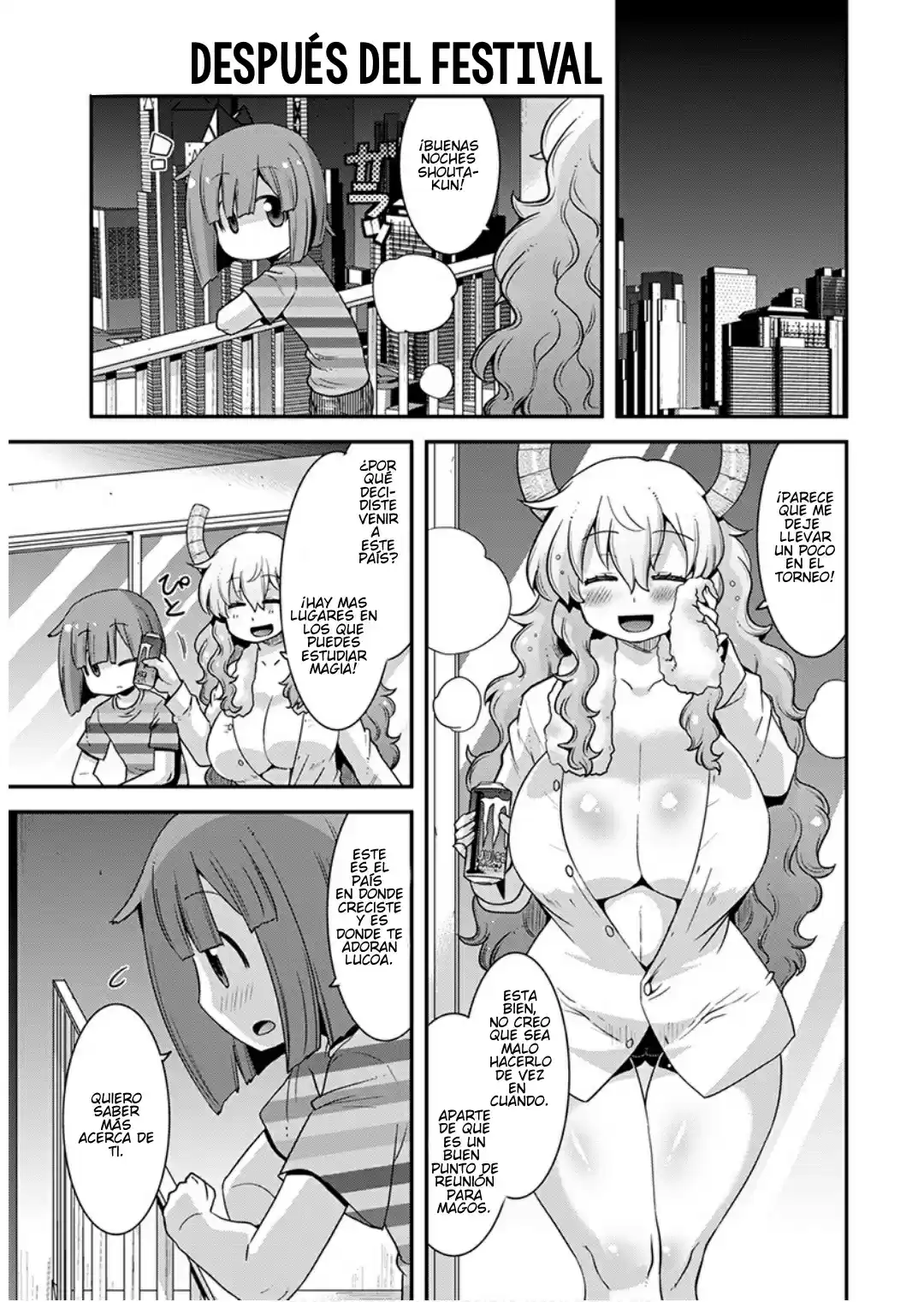 Miss Kobayashi's Dragon Maid: Lucoa Is My Xx - Capítulo 16 - Página 13 - LectorTMOo