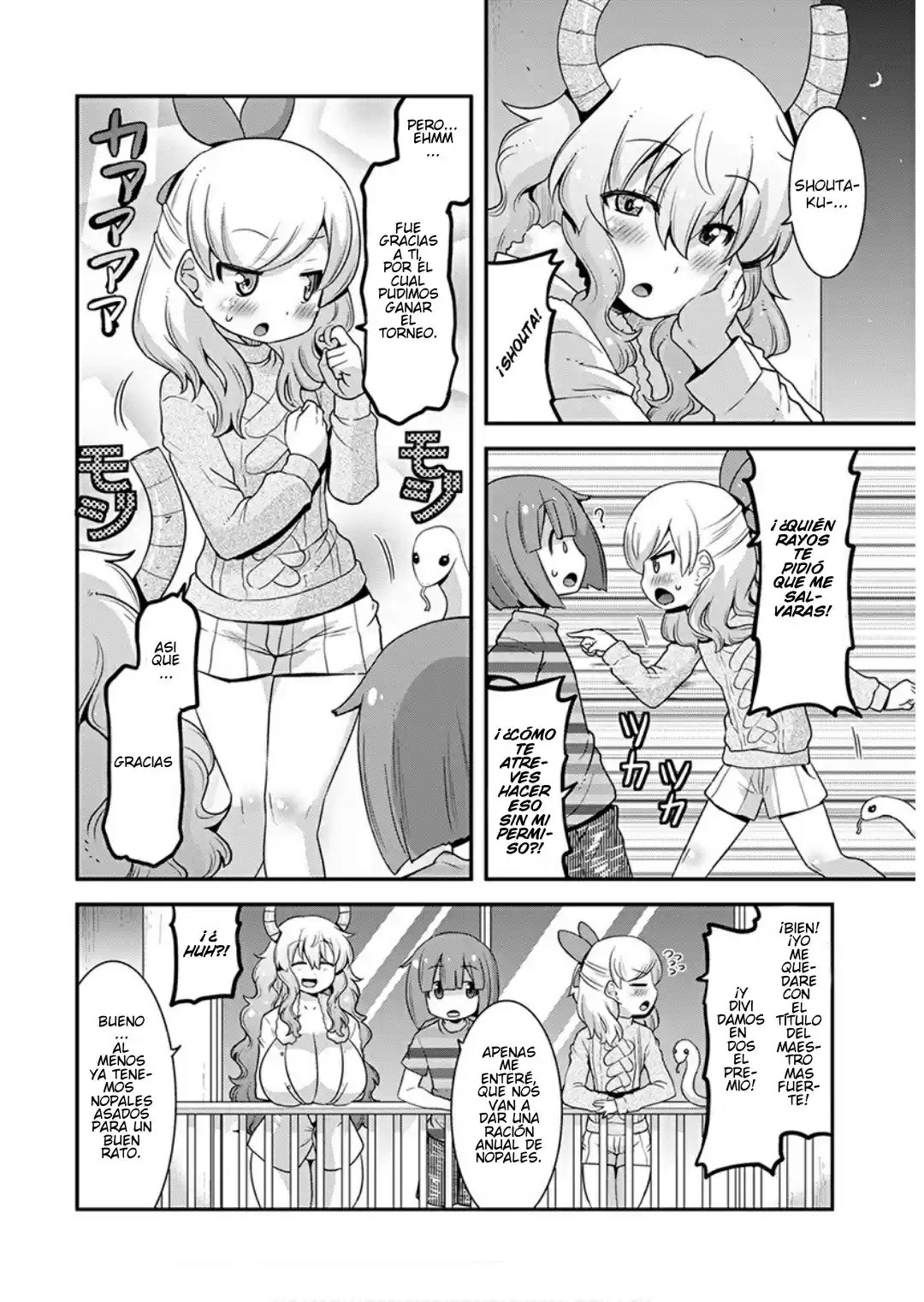 Miss Kobayashi's Dragon Maid: Lucoa Is My Xx - Capítulo 16 - Página 14 - LectorTMOo