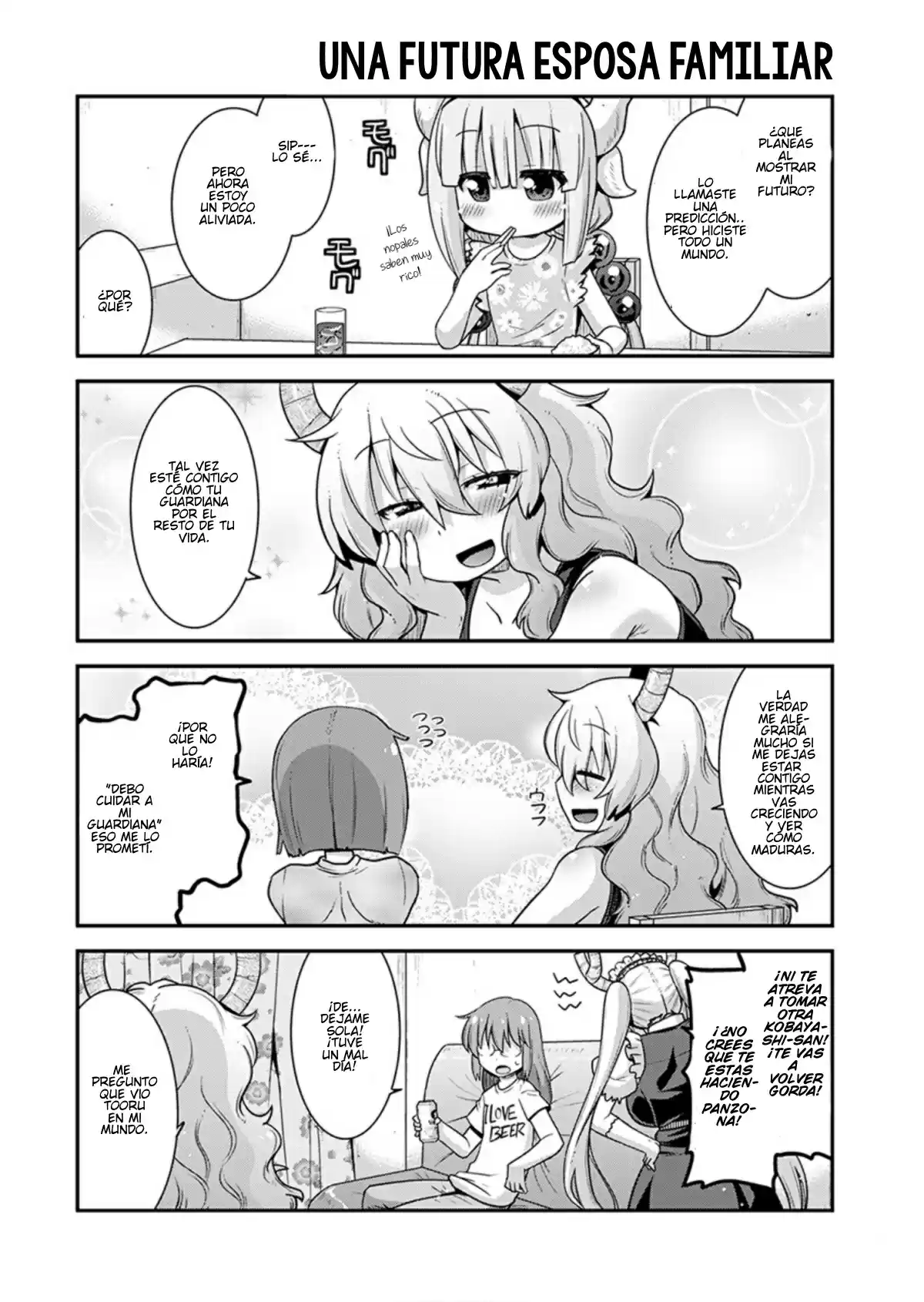 Miss Kobayashi's Dragon Maid: Lucoa Is My Xx - Capítulo 18 - Página 14 - LectorTMOo