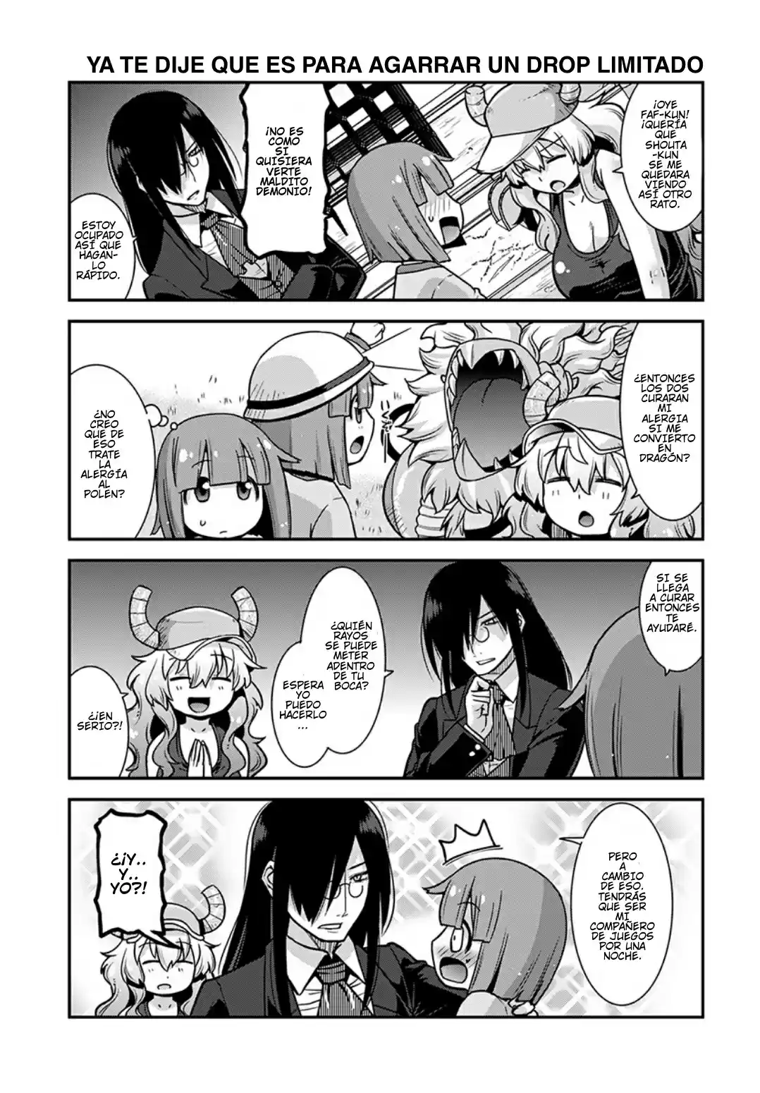Miss Kobayashi's Dragon Maid: Lucoa Is My Xx - Capítulo 3 - Página 9 - LectorTMOo