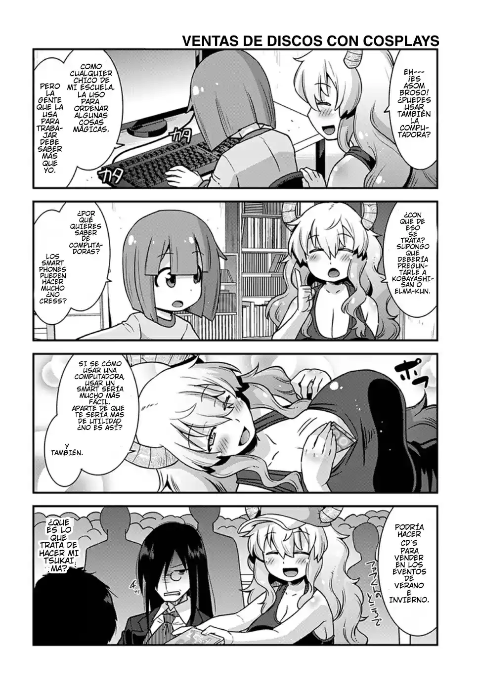 Miss Kobayashi's Dragon Maid: Lucoa Is My Xx - Capítulo 5 - Página 4 - LectorTMOo
