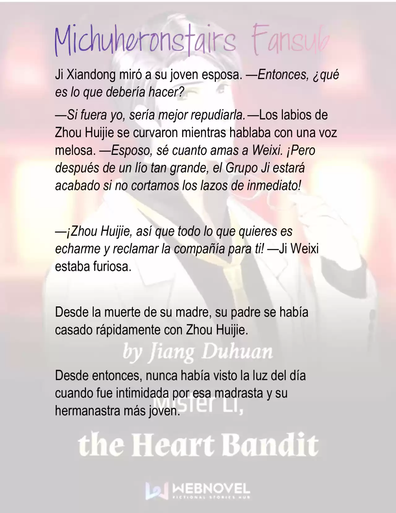 Mister Li, The Heart Bandit (Novela) - Capítulo 1 - Página 5 - LectorTMOo