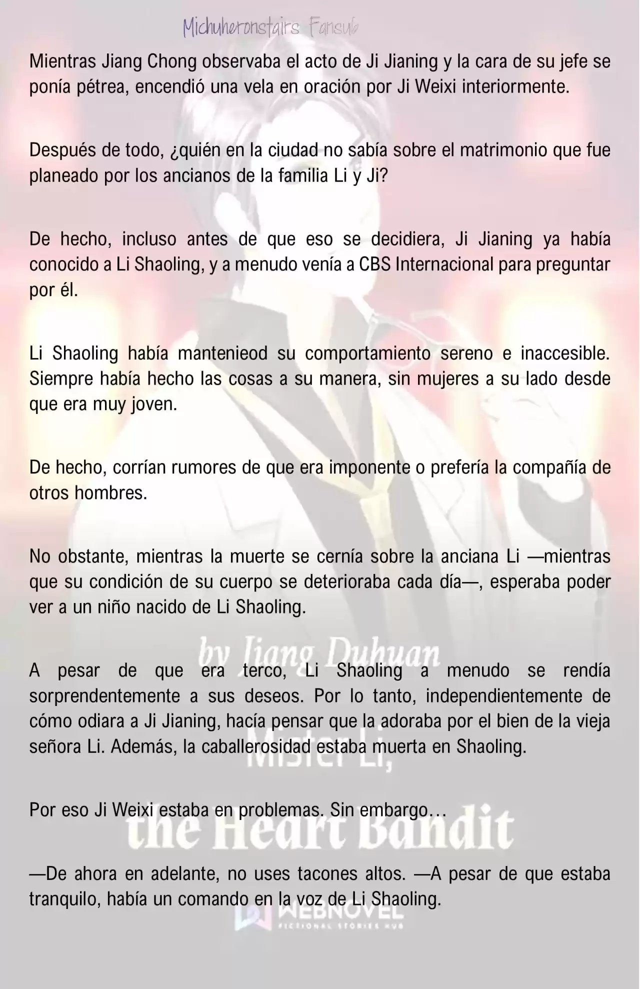 Mister Li, The Heart Bandit (Novela) - Capítulo 10 - Página 3 - LectorTMOo
