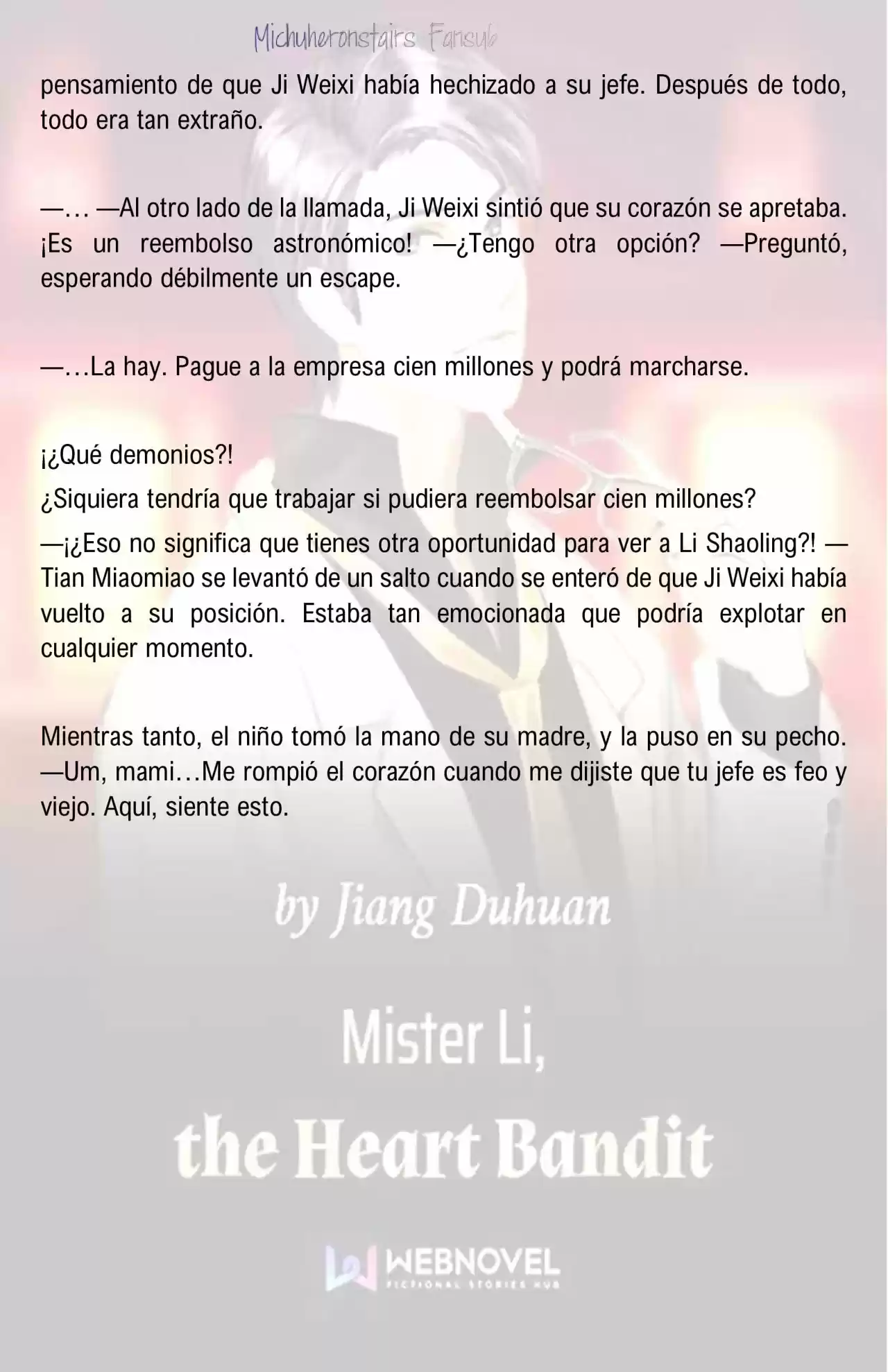 Mister Li, The Heart Bandit (Novela) - Capítulo 11 - Página 4 - LectorTMOo
