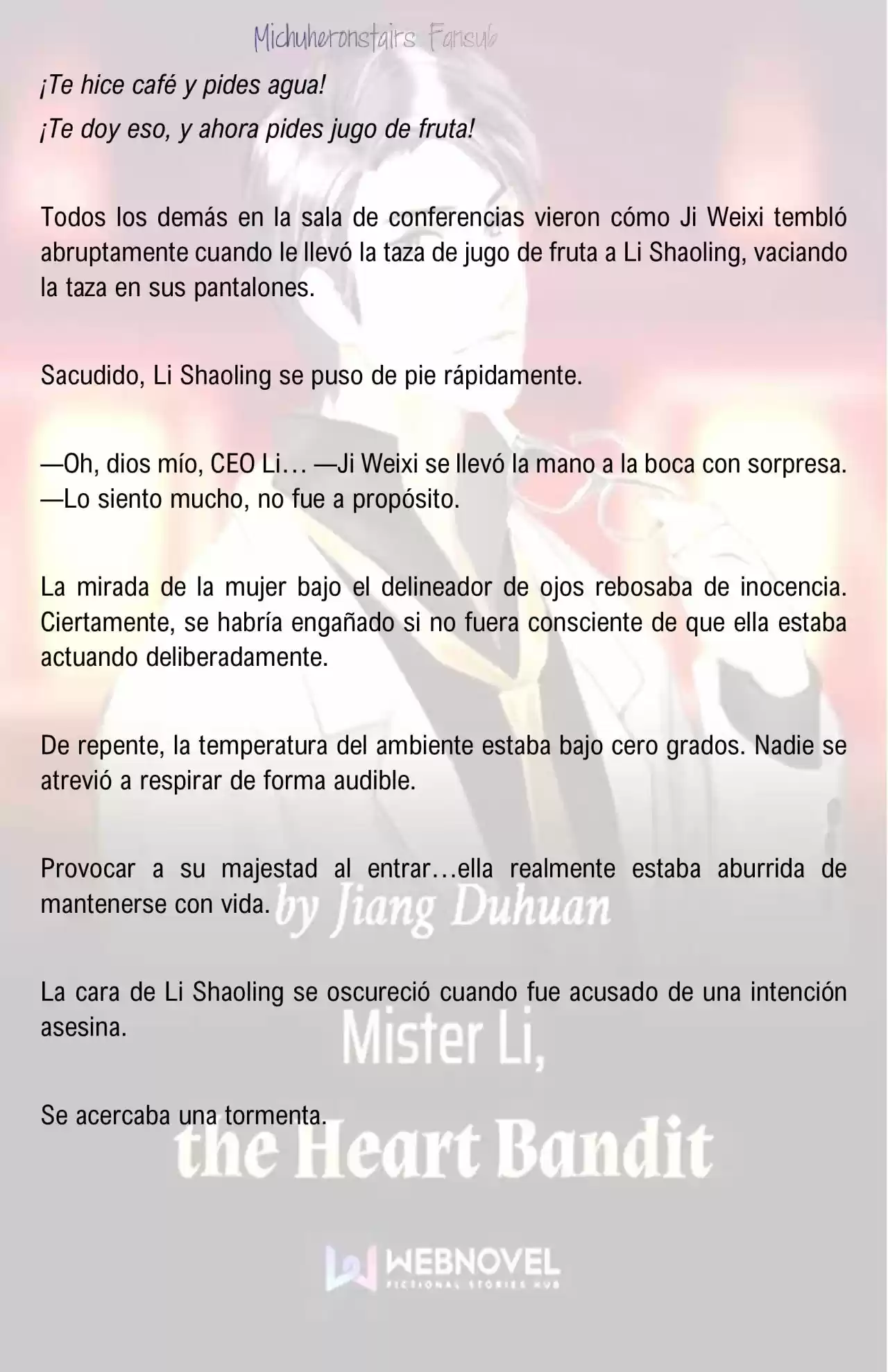 Mister Li, The Heart Bandit (Novela) - Capítulo 12 - Página 4 - LectorTMOo