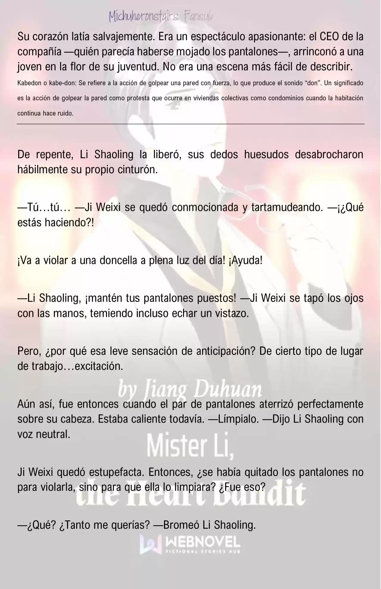 Mister Li, The Heart Bandit (Novela) - Capítulo 13 - Página 3 - LectorTMOo