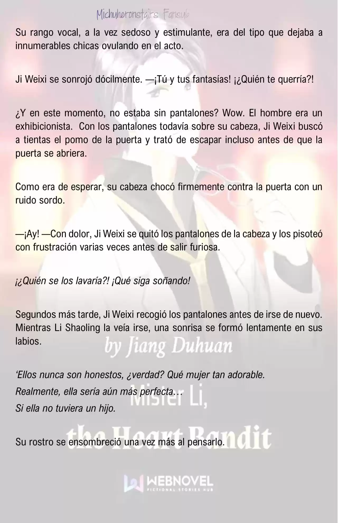 Mister Li, The Heart Bandit (Novela) - Capítulo 13 - Página 4 - LectorTMOo