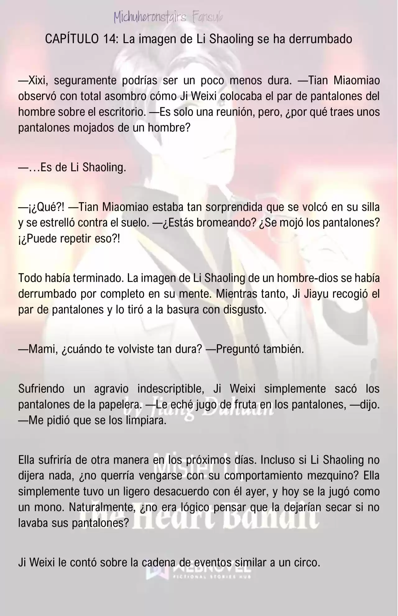 Mister Li, The Heart Bandit (Novela) - Capítulo 14 - Página 1 - LectorTMOo