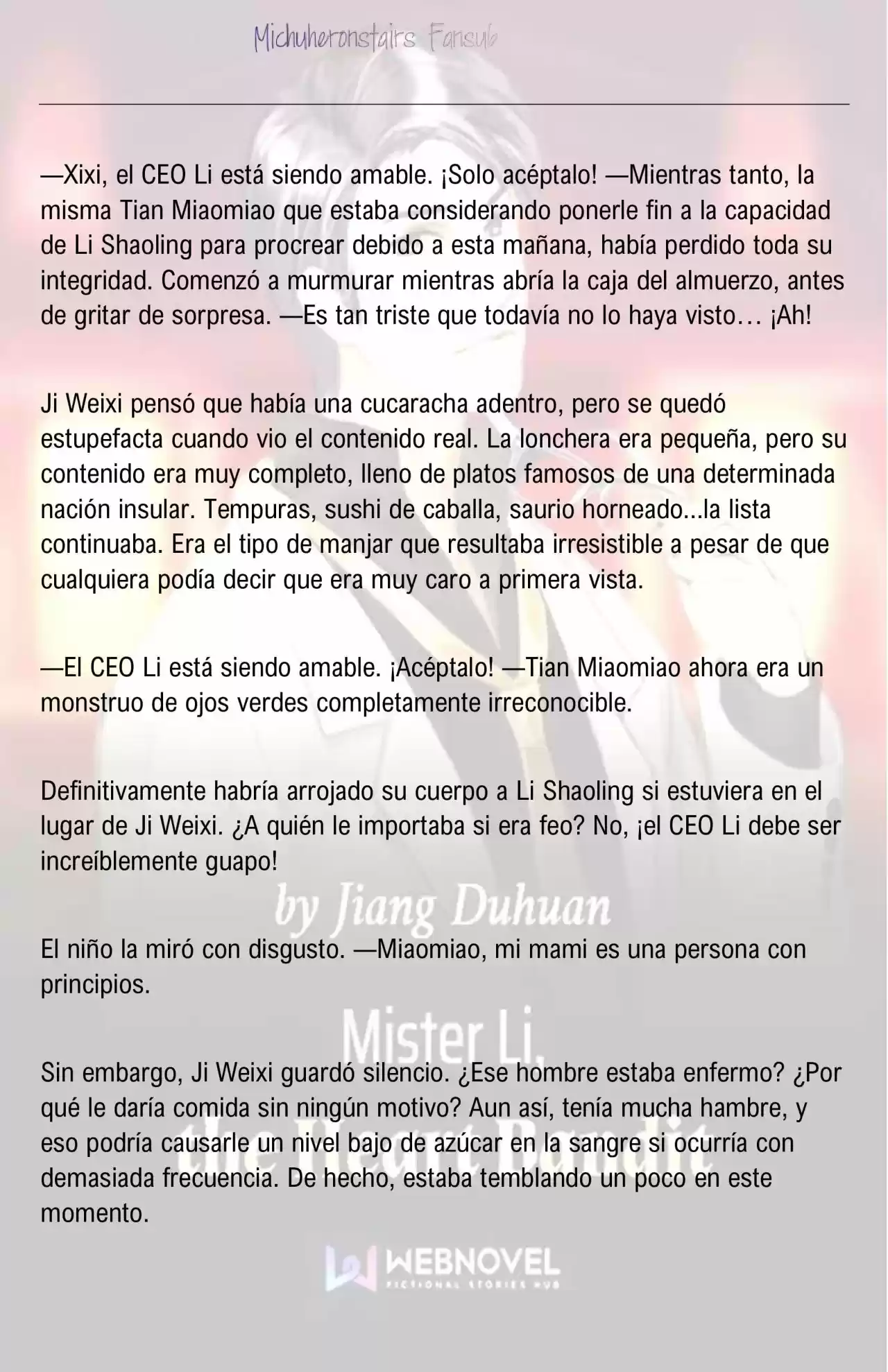 Mister Li, The Heart Bandit (Novela) - Capítulo 17 - Página 2 - LectorTMOo