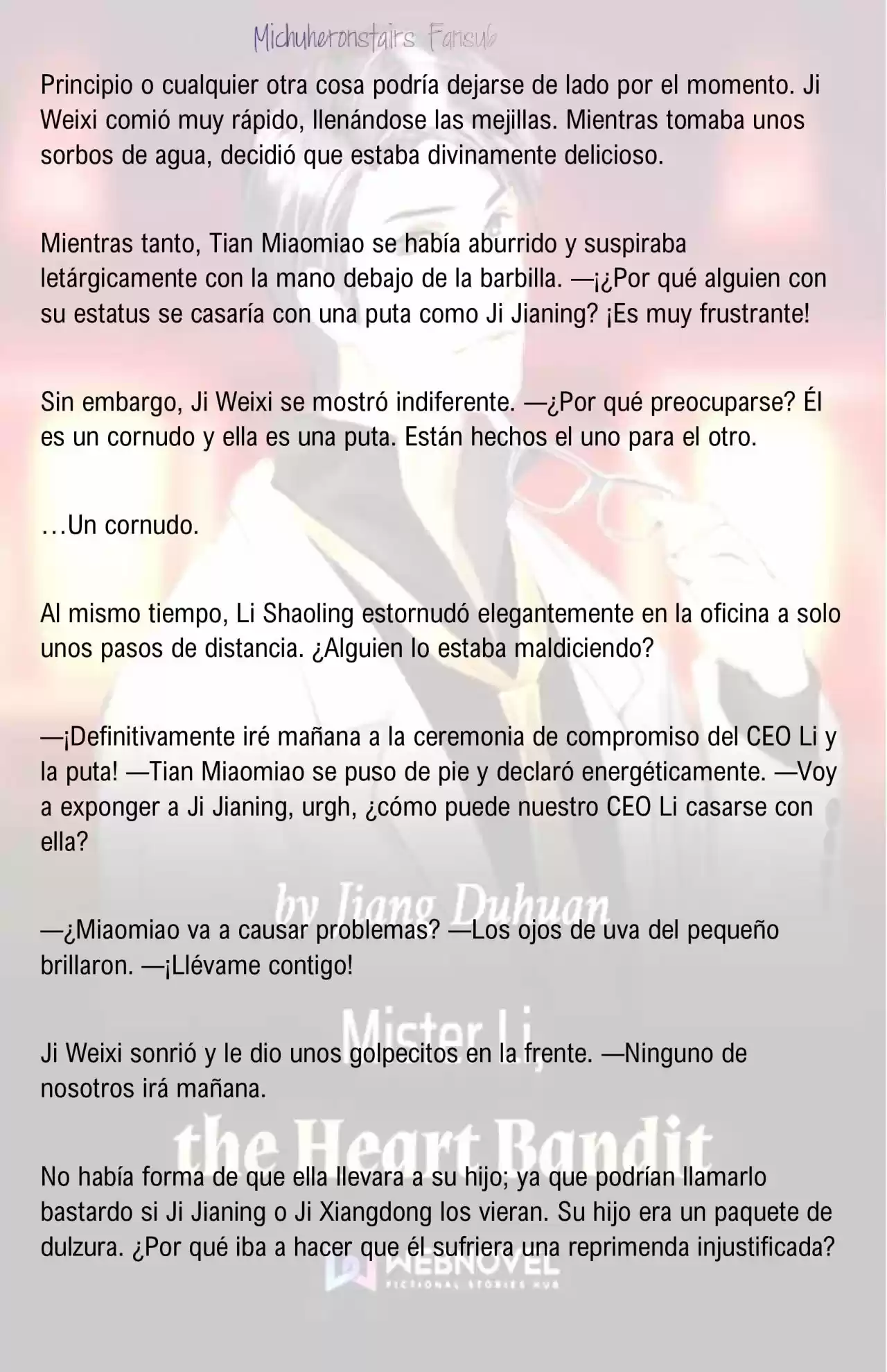 Mister Li, The Heart Bandit (Novela) - Capítulo 17 - Página 3 - LectorTMOo