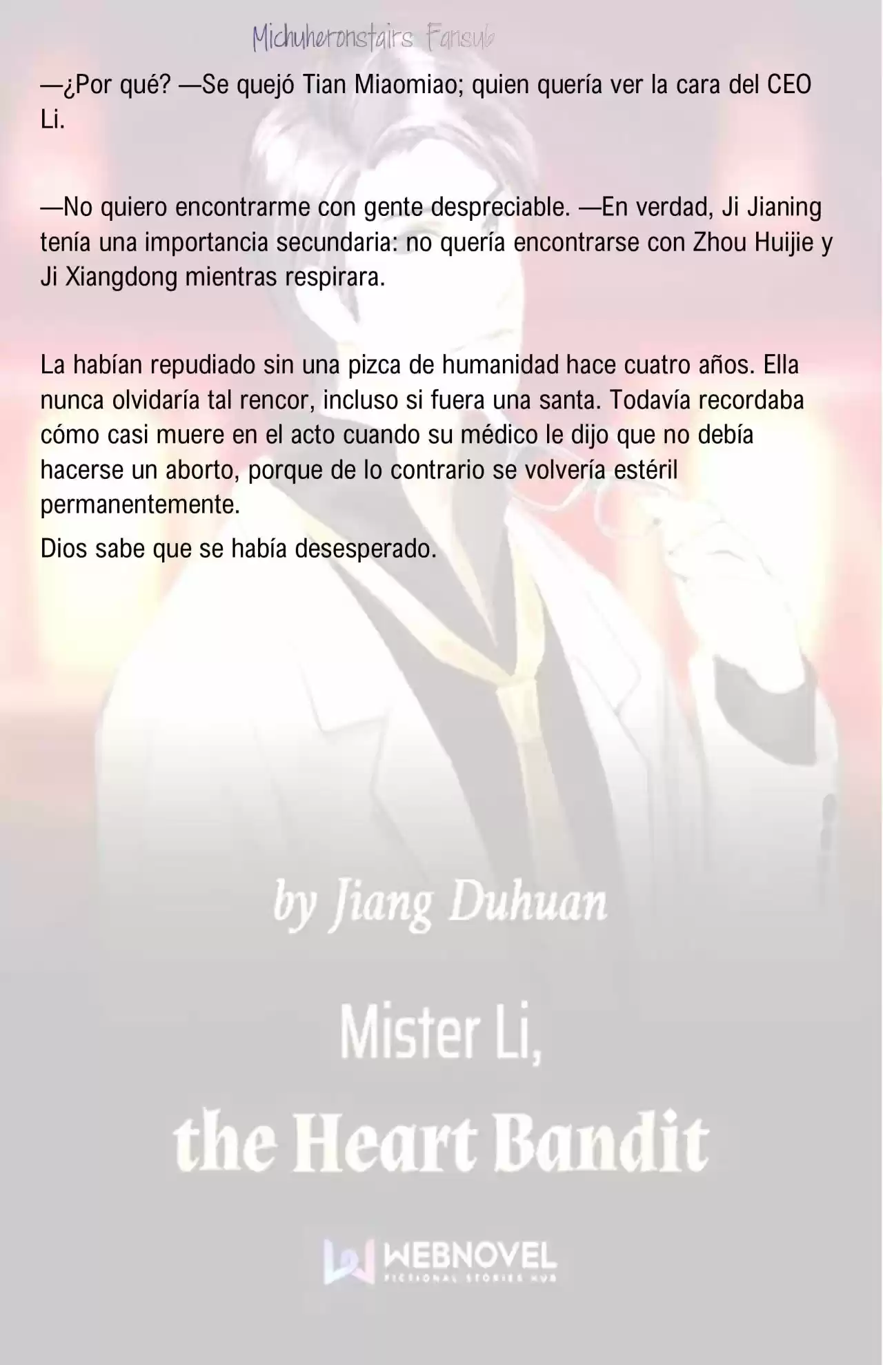 Mister Li, The Heart Bandit (Novela) - Capítulo 17 - Página 4 - LectorTMOo