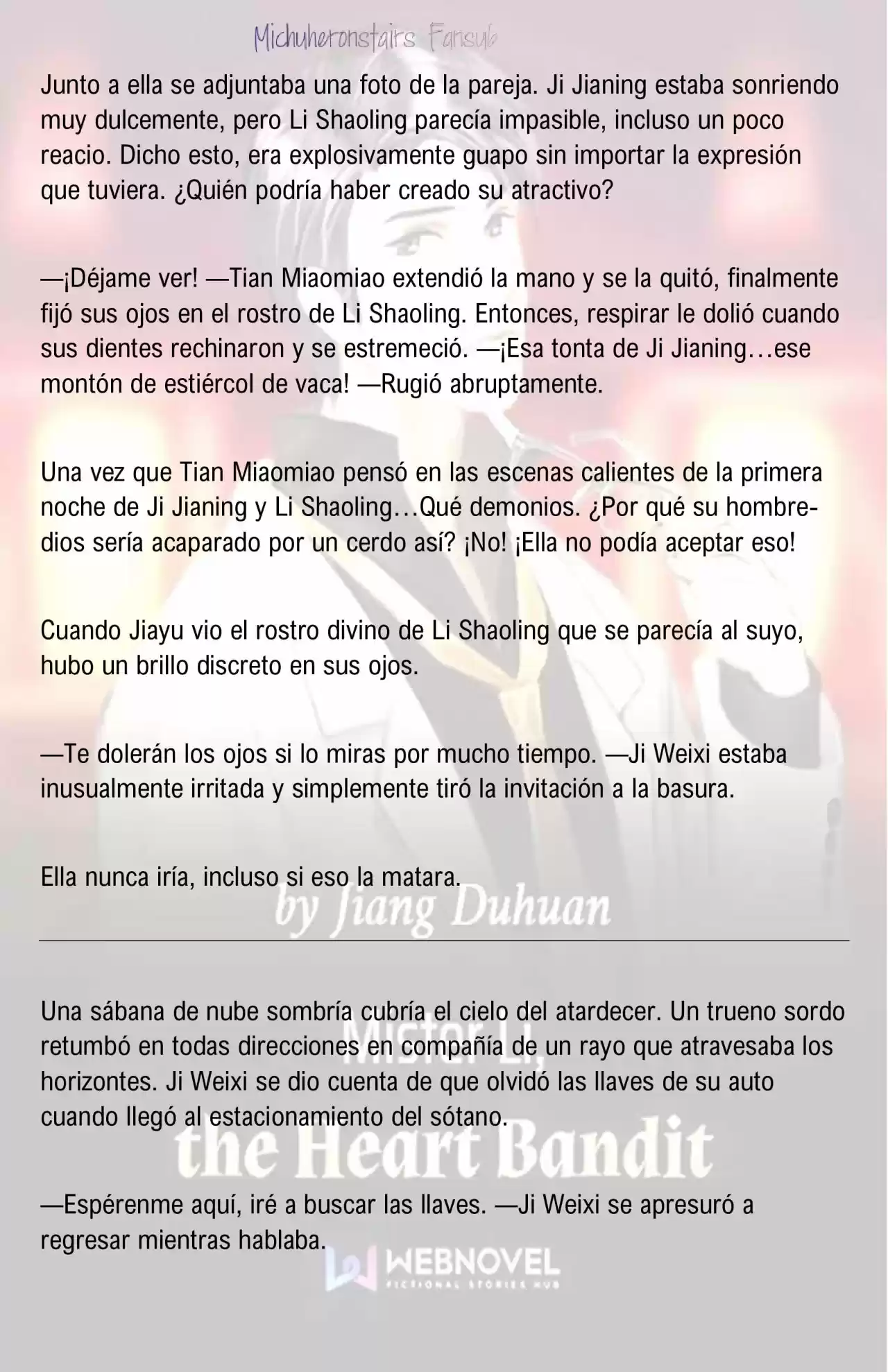 Mister Li, The Heart Bandit (Novela) - Capítulo 18 - Página 2 - LectorTMOo