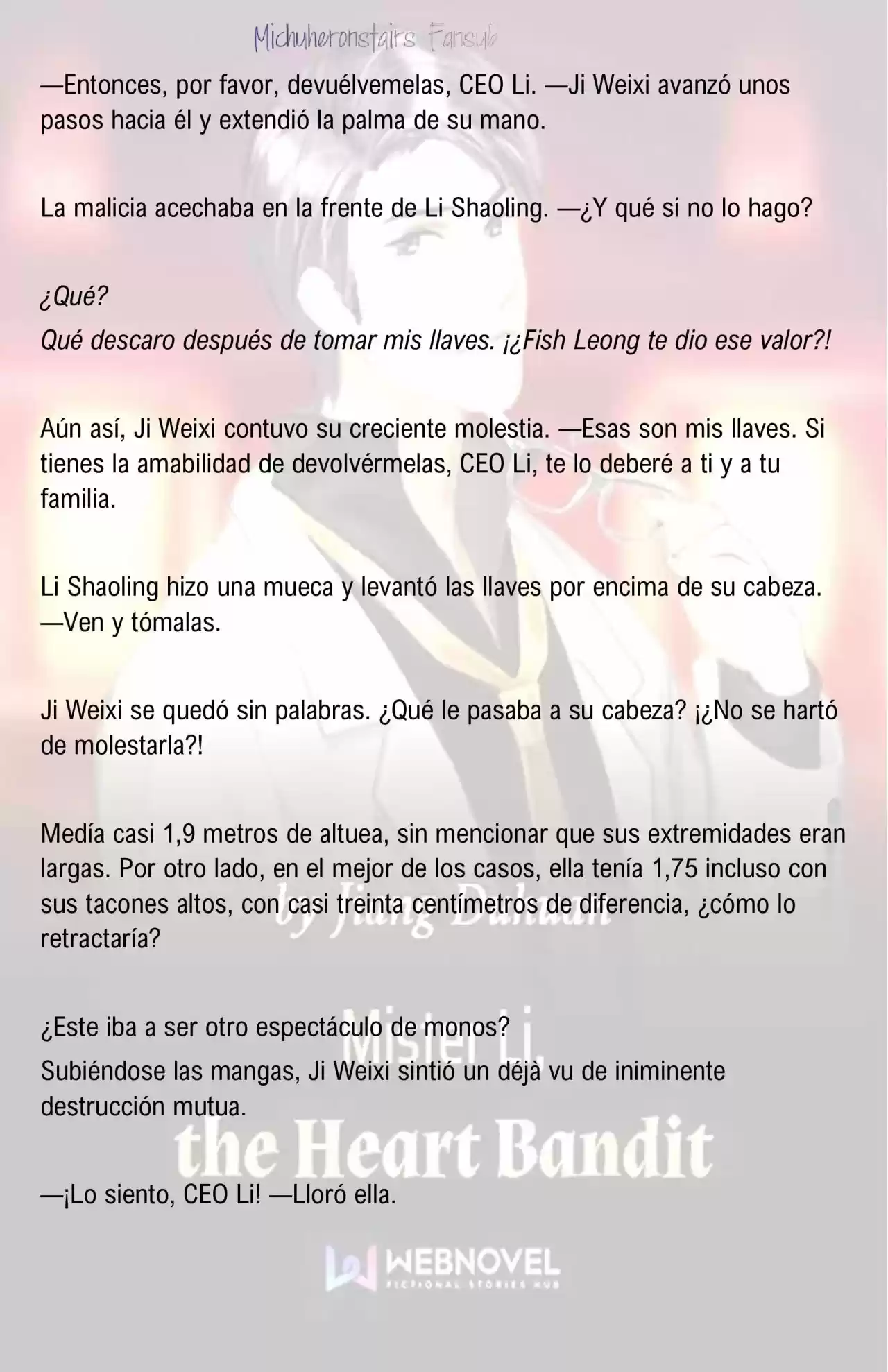 Mister Li, The Heart Bandit (Novela) - Capítulo 18 - Página 4 - LectorTMOo