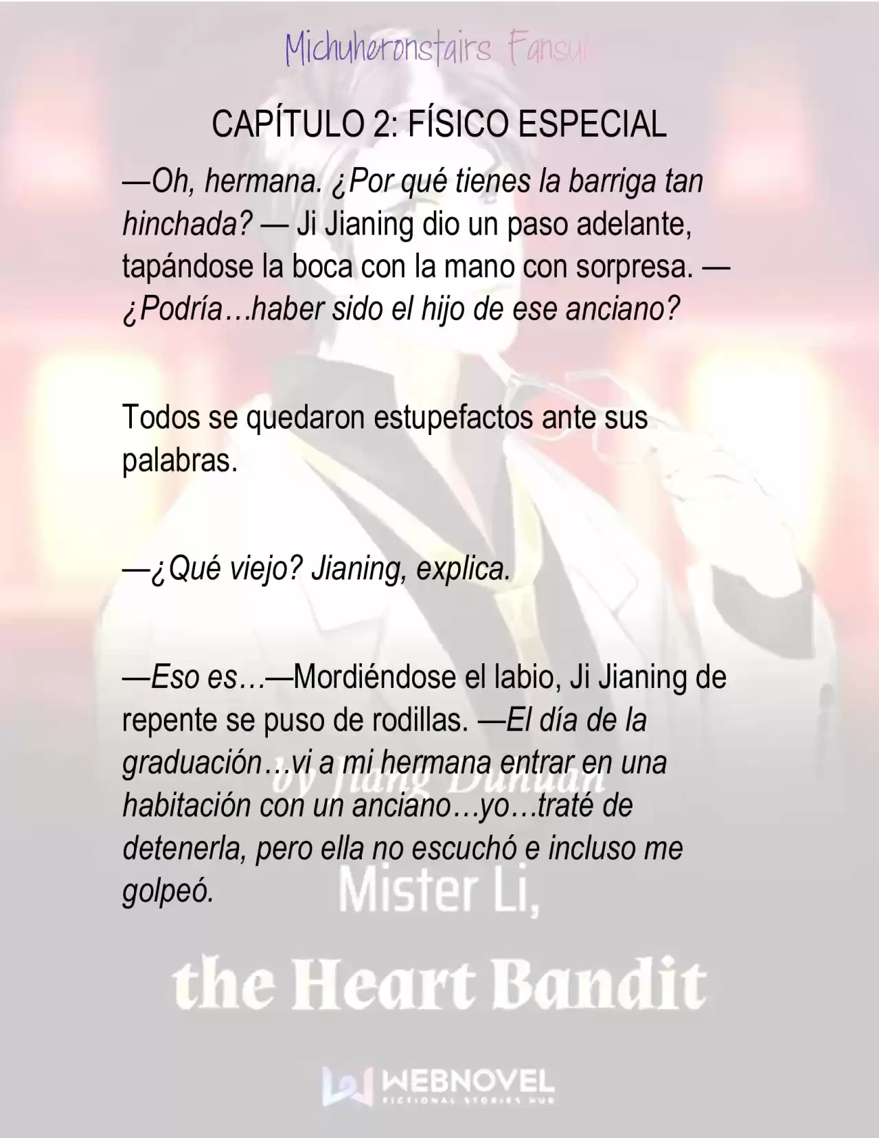 Mister Li, The Heart Bandit (Novela) - Capítulo 2 - Página 1 - LectorTMOo