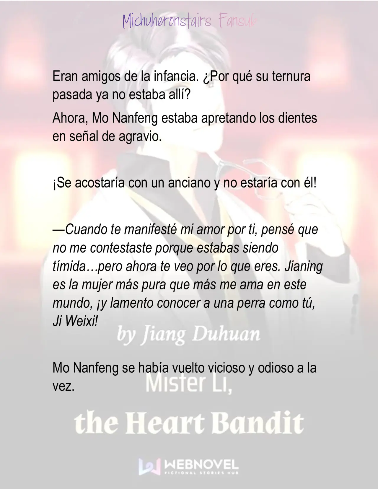 Mister Li, The Heart Bandit (Novela) - Capítulo 2 - Página 5 - LectorTMOo