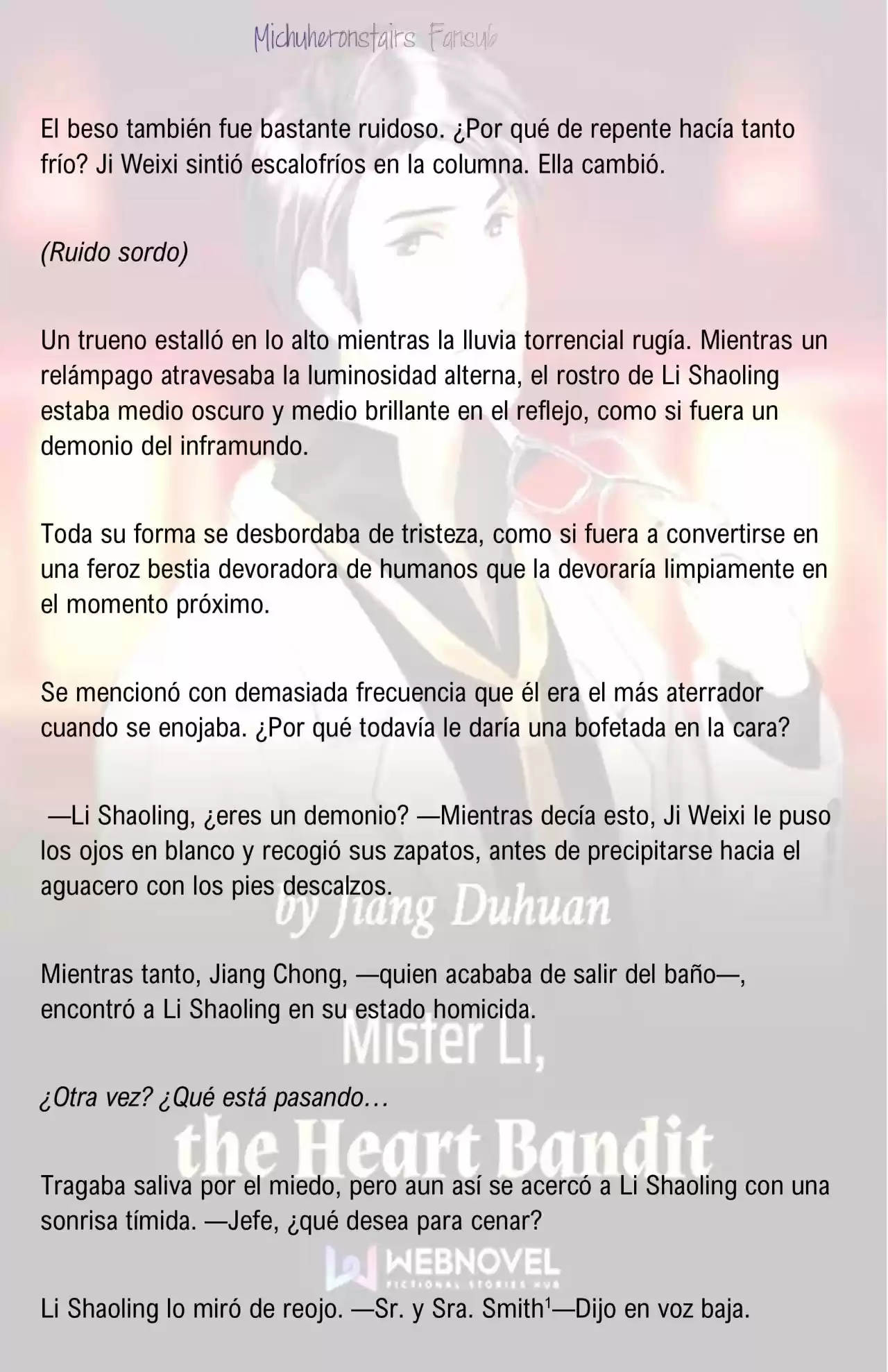 Mister Li, The Heart Bandit (Novela) - Capítulo 20 - Página 2 - LectorTMOo