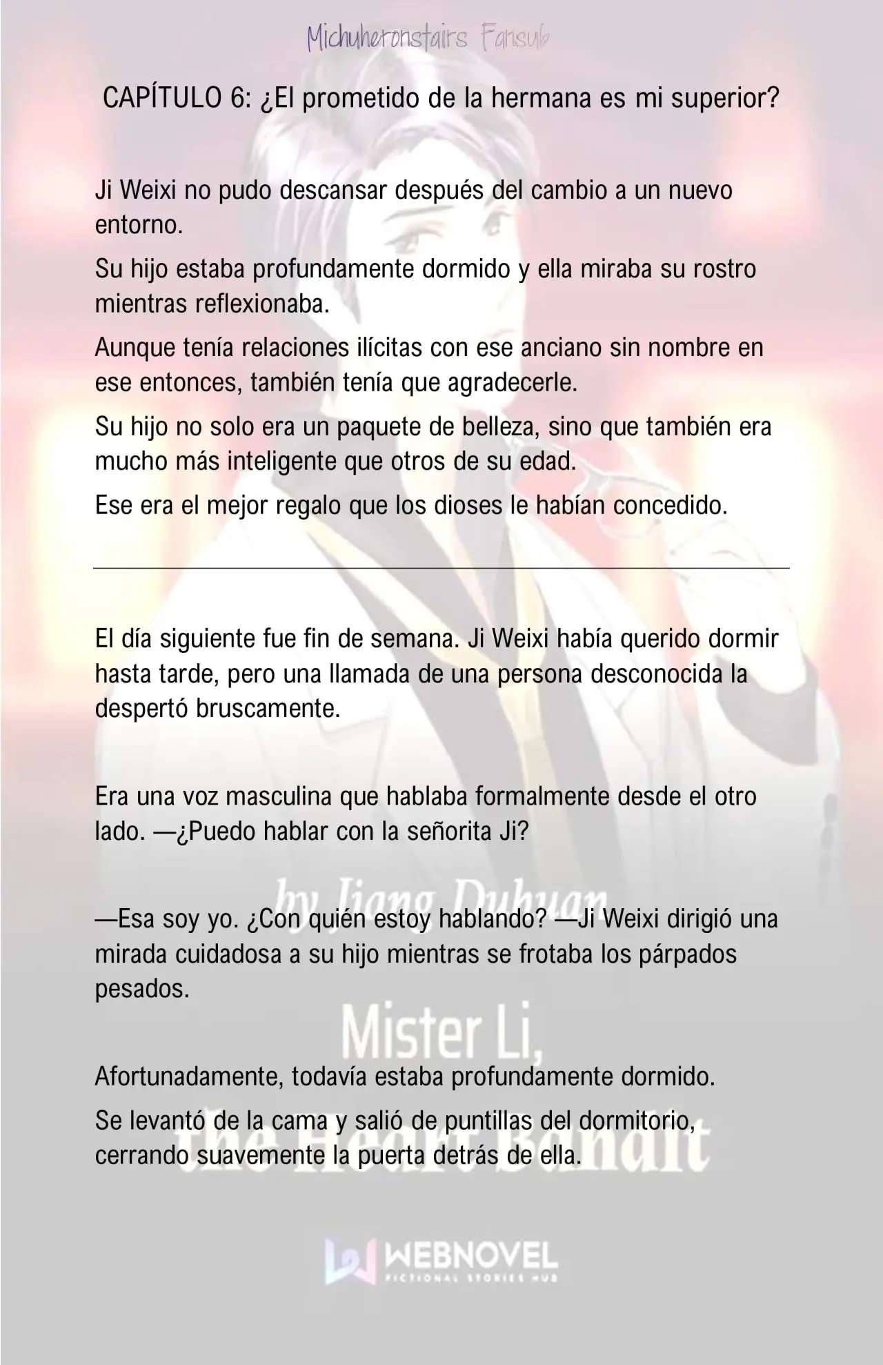 Mister Li, The Heart Bandit (Novela) - Capítulo 6 - Página 1 - LectorTMOo