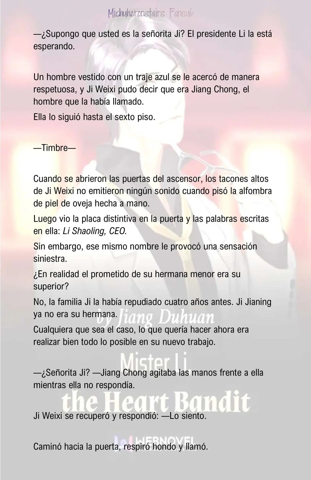 Mister Li, The Heart Bandit (Novela) - Capítulo 6 - Página 3 - LectorTMOo