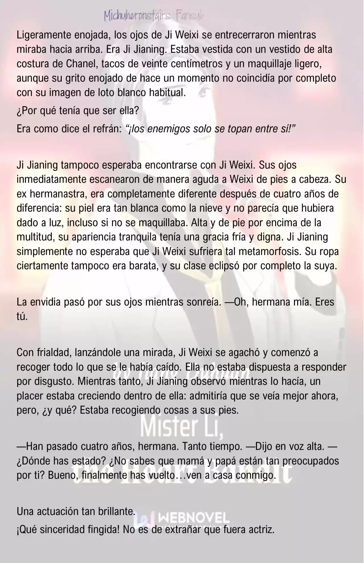 Mister Li, The Heart Bandit (Novela) - Capítulo 8 - Página 3 - LectorTMOo