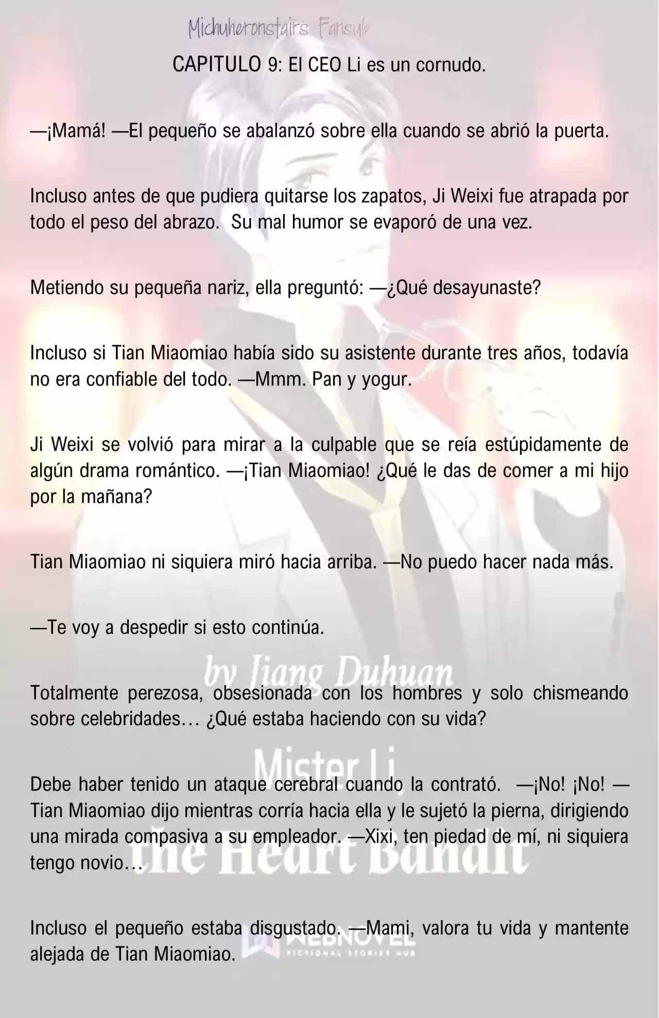 Mister Li, The Heart Bandit (Novela) - Capítulo 9 - Página 1 - LectorTMOo