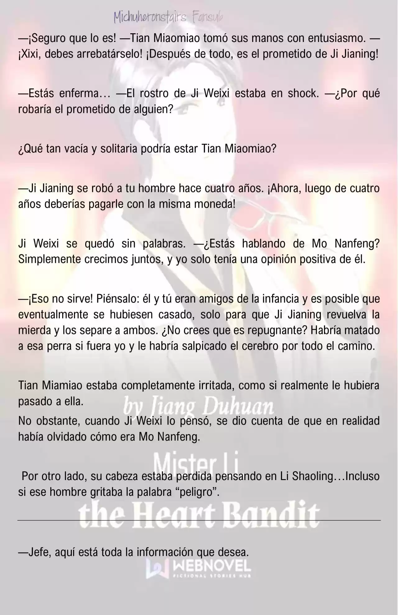 Mister Li, The Heart Bandit (Novela) - Capítulo 9 - Página 3 - LectorTMOo
