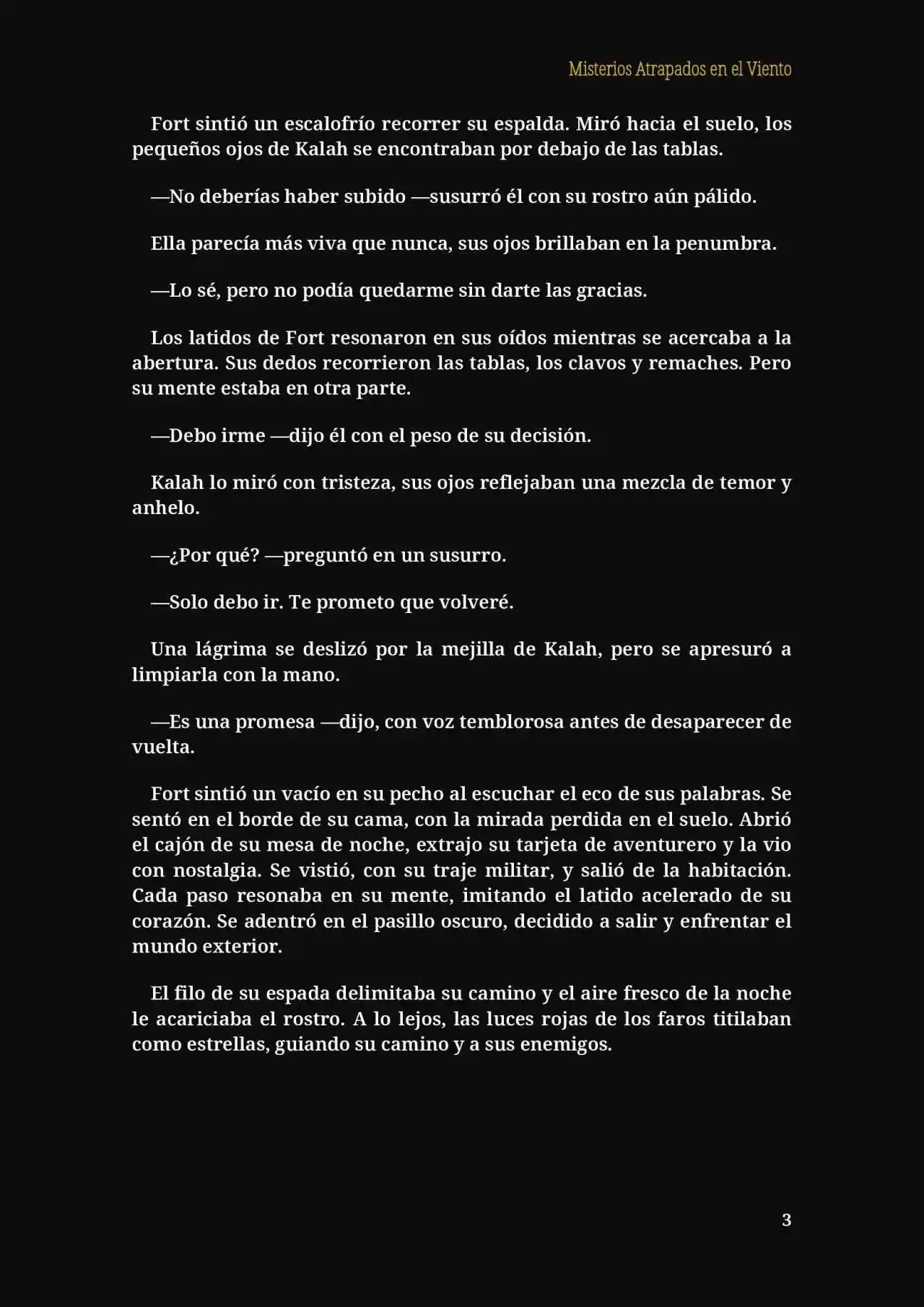 Misterios Atrapados En El Viento (Novela) - Capítulo - Página 6 - LectorTMOo