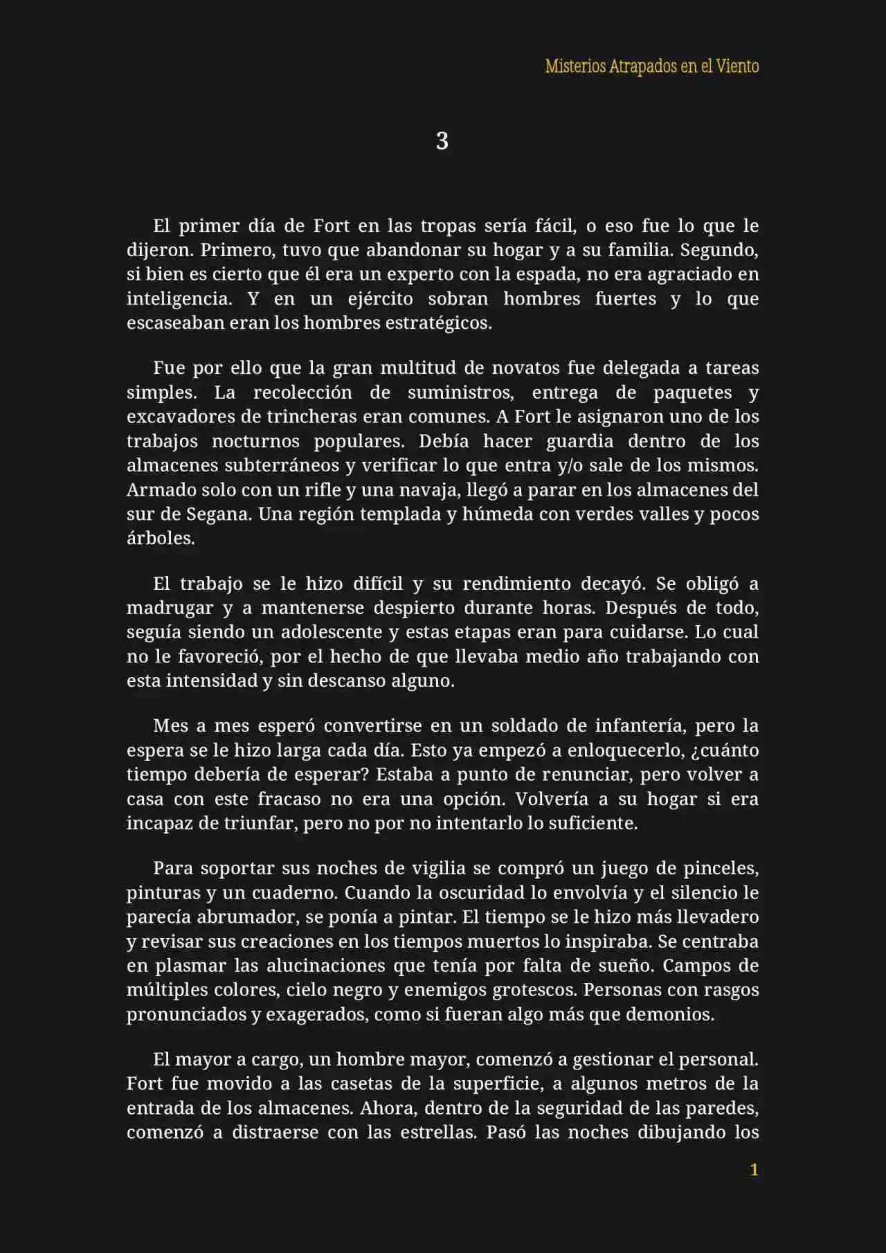Misterios Atrapados En El Viento (Novela) - Capítulo 3 - Página 2 - LectorTMOo