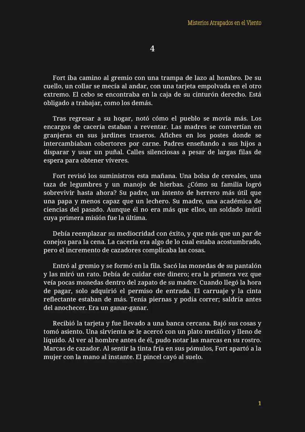 Misterios Atrapados En El Viento (Novela) - Capítulo 4 - Página 2 - LectorTMOo