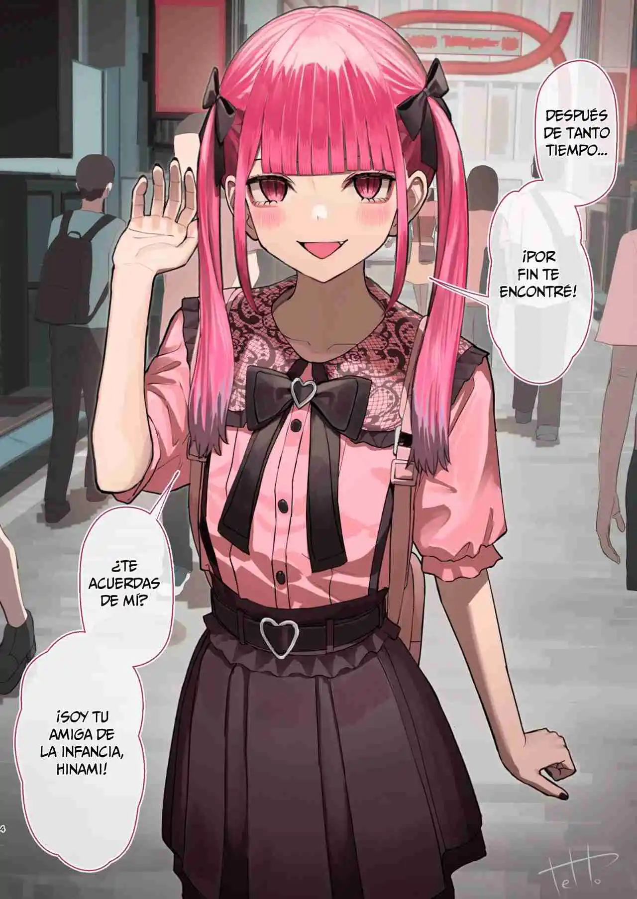 Mitame Jirai-kei Osananajimi No Ren'ai Story - Capítulo 1 - Página 1 - LectorTMOo