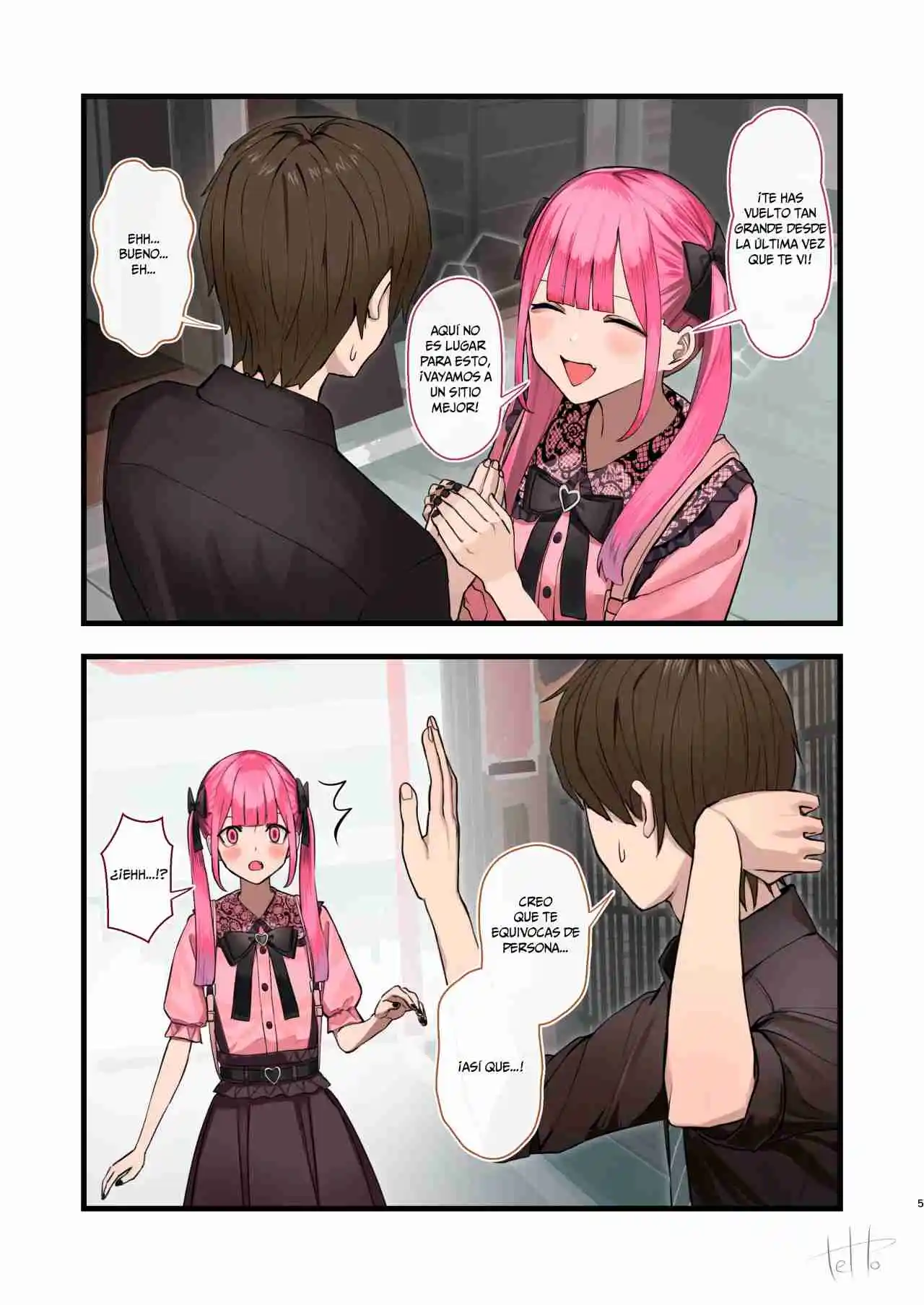 Mitame Jirai-kei Osananajimi No Ren'ai Story - Capítulo 1 - Página 2 - LectorTMOo