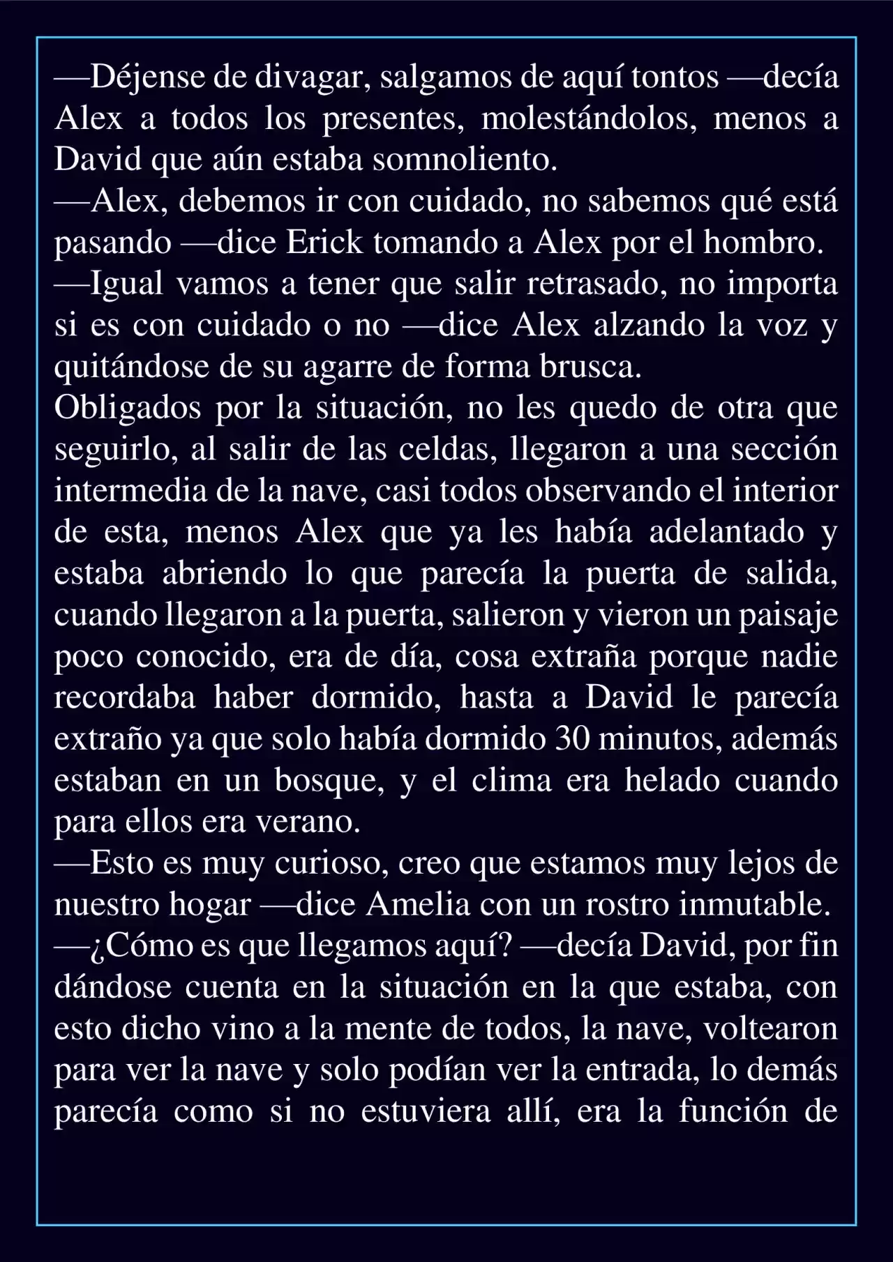 Mitos Del Futuro (Novela) - Capítulo 1 - Página 4 - LectorTMOo