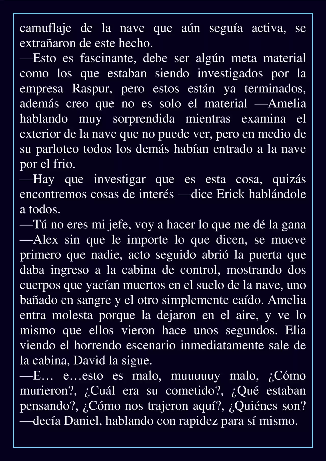 Mitos Del Futuro (Novela) - Capítulo 1 - Página 5 - LectorTMOo