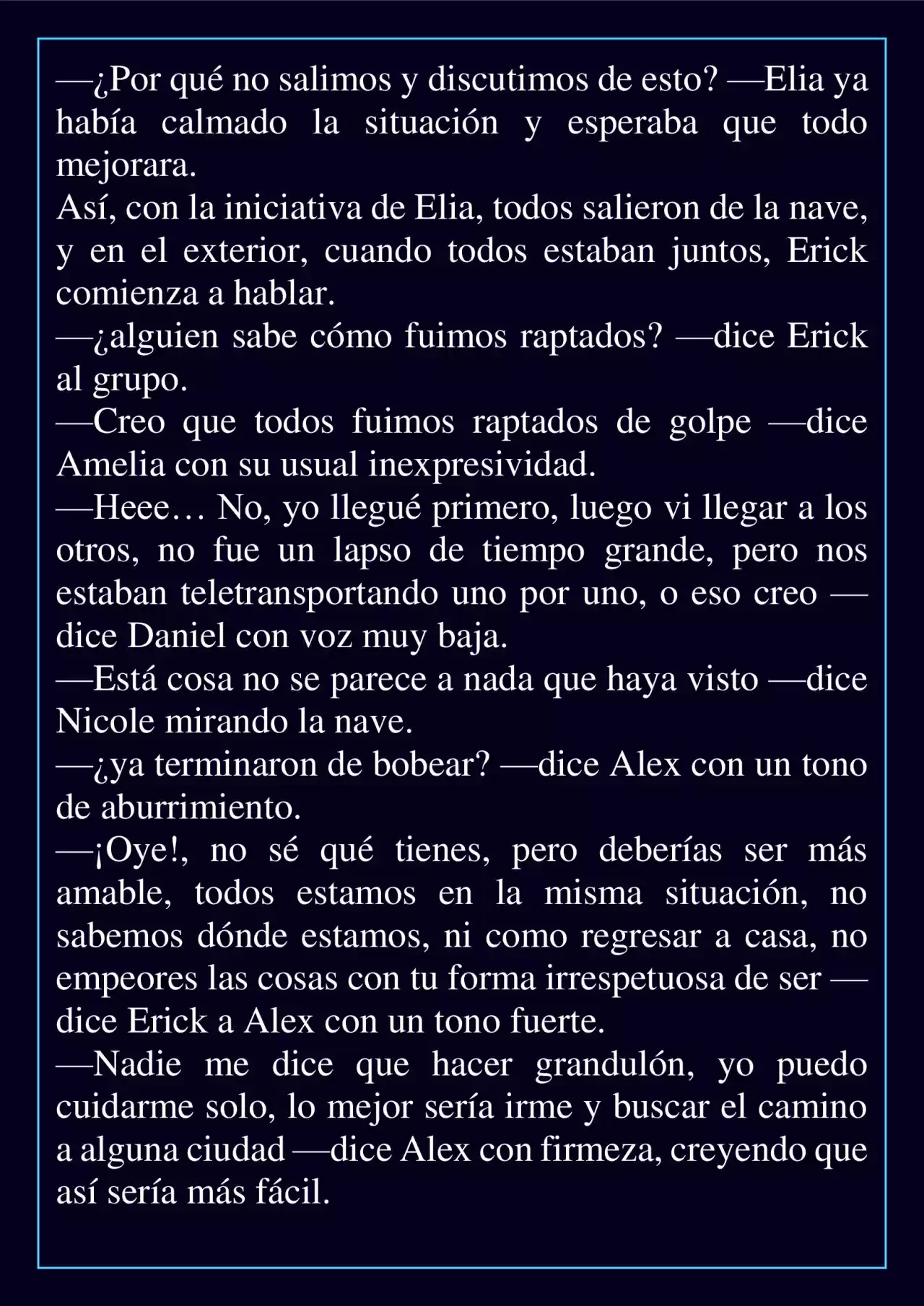 Mitos Del Futuro (Novela) - Capítulo 1 - Página 7 - LectorTMOo