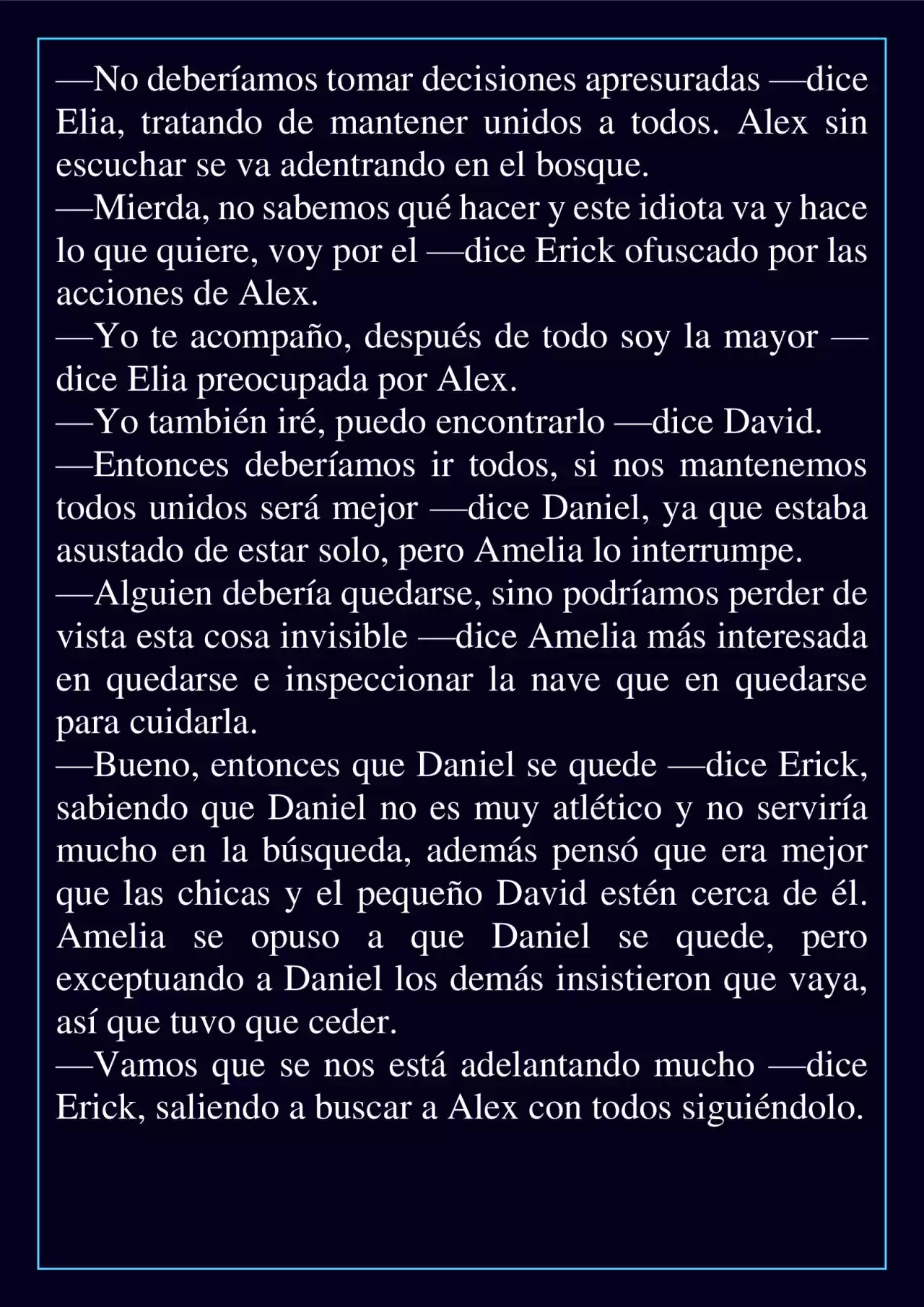Mitos Del Futuro (Novela) - Capítulo 1 - Página 8 - LectorTMOo