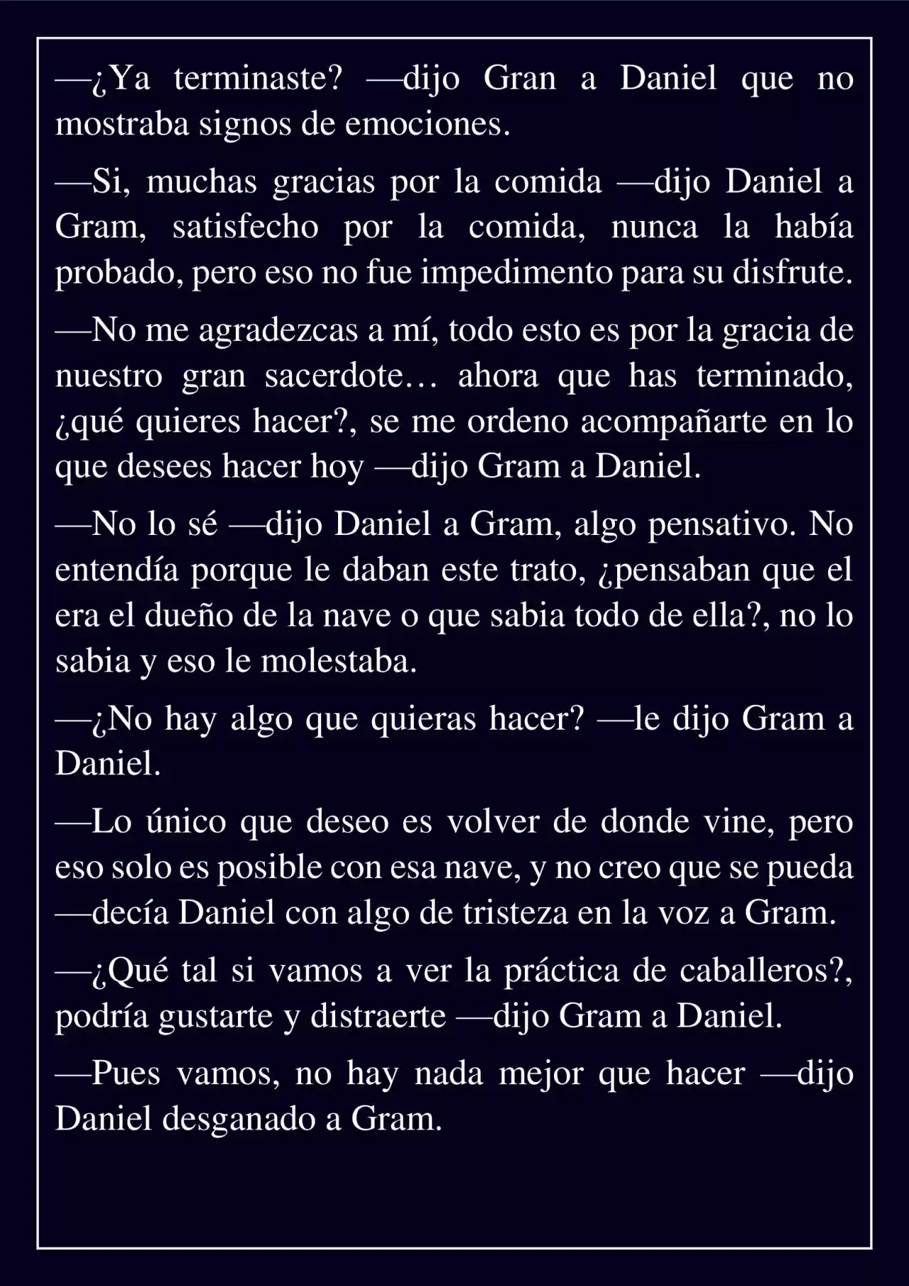 Mitos Del Futuro (Novela) - Capítulo 11 - Página 5 - LectorTMOo