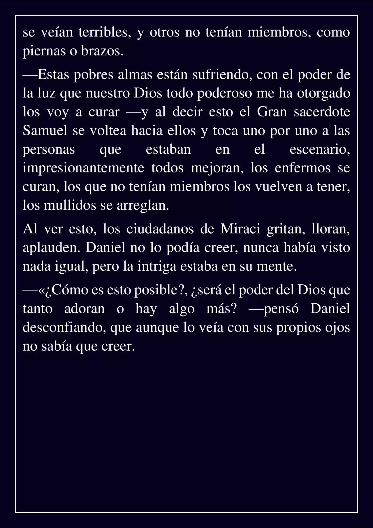 Mitos Del Futuro (Novela) - Capítulo 12 - Página 5 - LectorTMOo