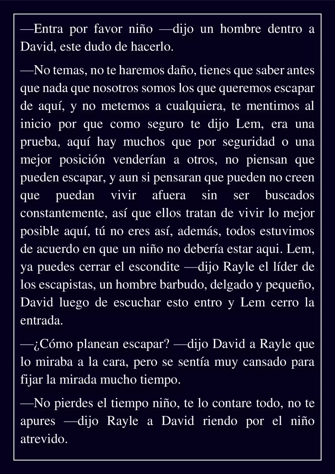 Mitos Del Futuro (Novela) - Capítulo 14 - Página 5 - LectorTMOo