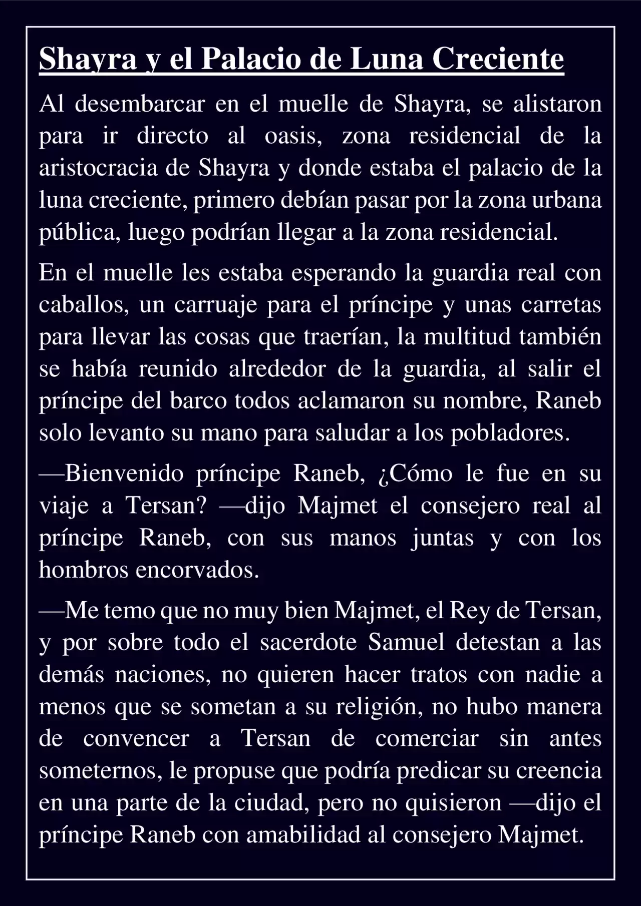 Mitos Del Futuro (Novela) - Capítulo 16 - Página 1 - LectorTMOo
