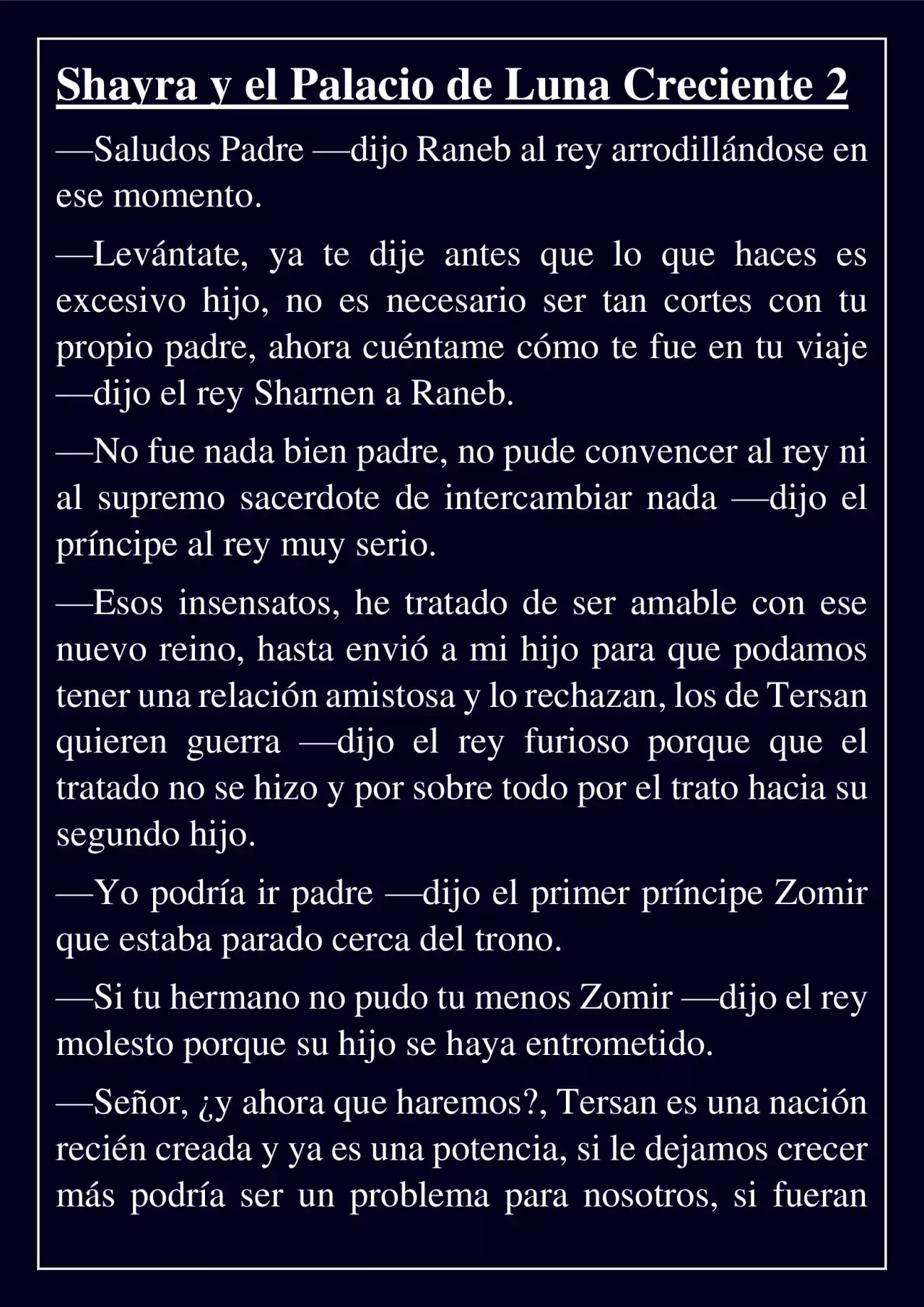 Mitos Del Futuro (Novela) - Capítulo 17 - Página 1 - LectorTMOo