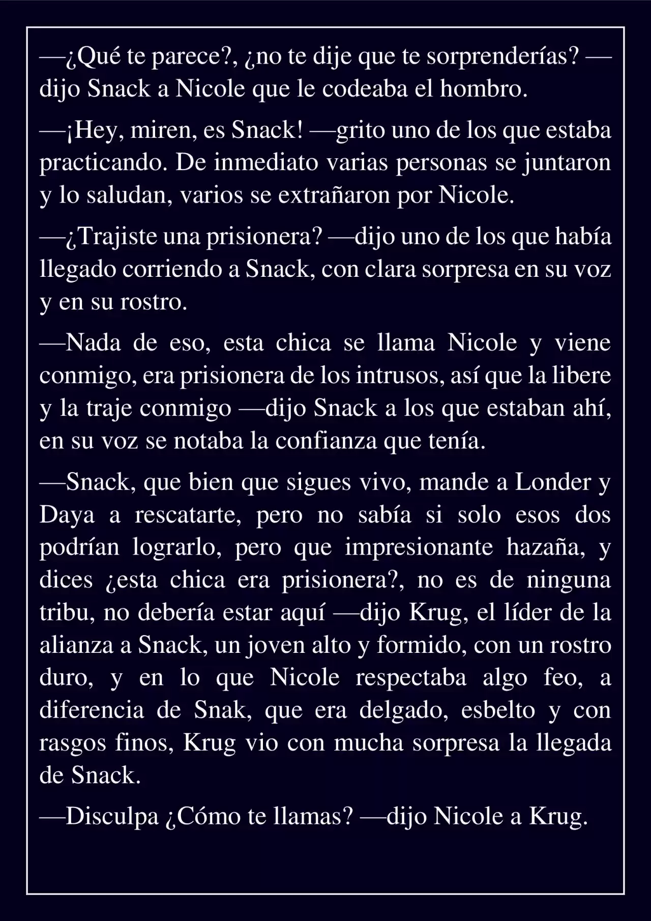 Mitos Del Futuro (Novela) - Capítulo 19 - Página 5 - LectorTMOo