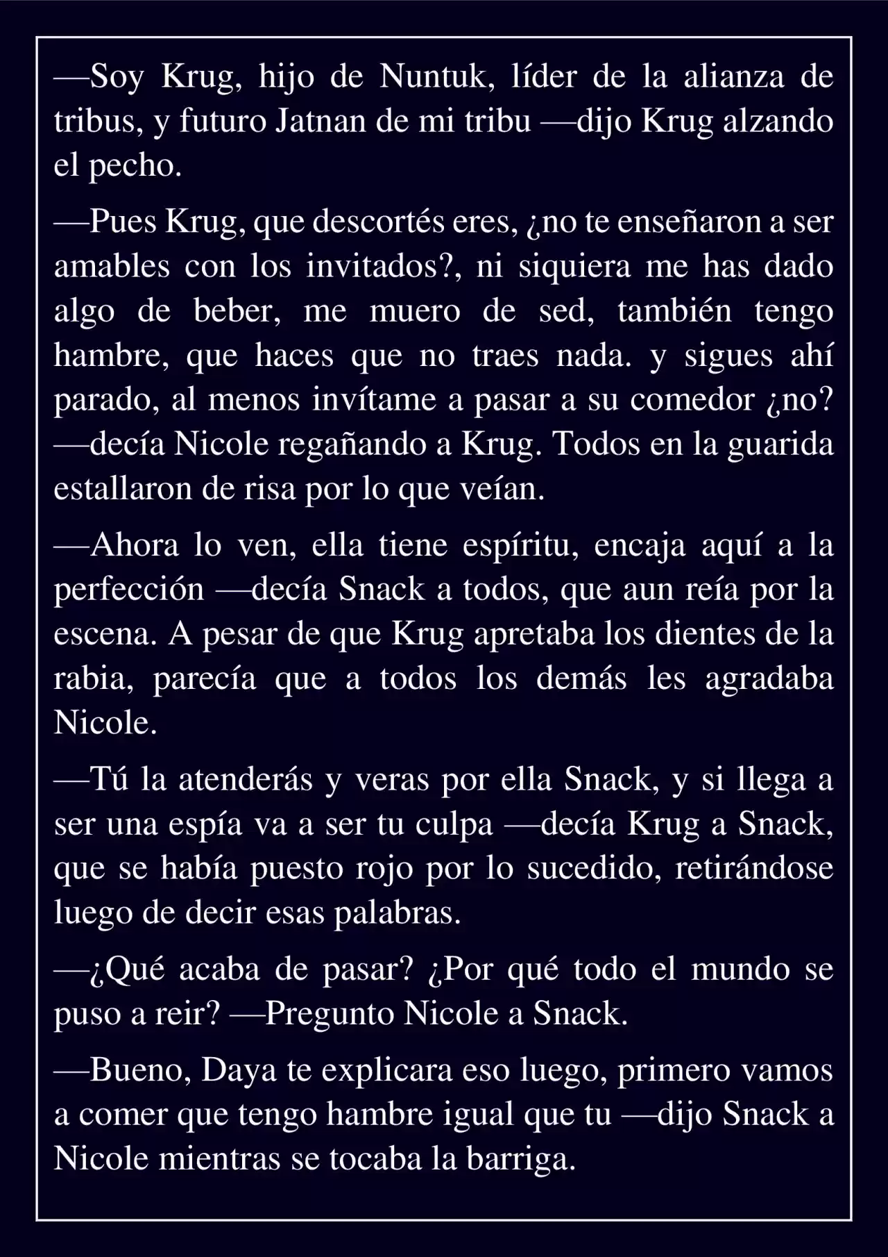 Mitos Del Futuro (Novela) - Capítulo 19 - Página 7 - LectorTMOo