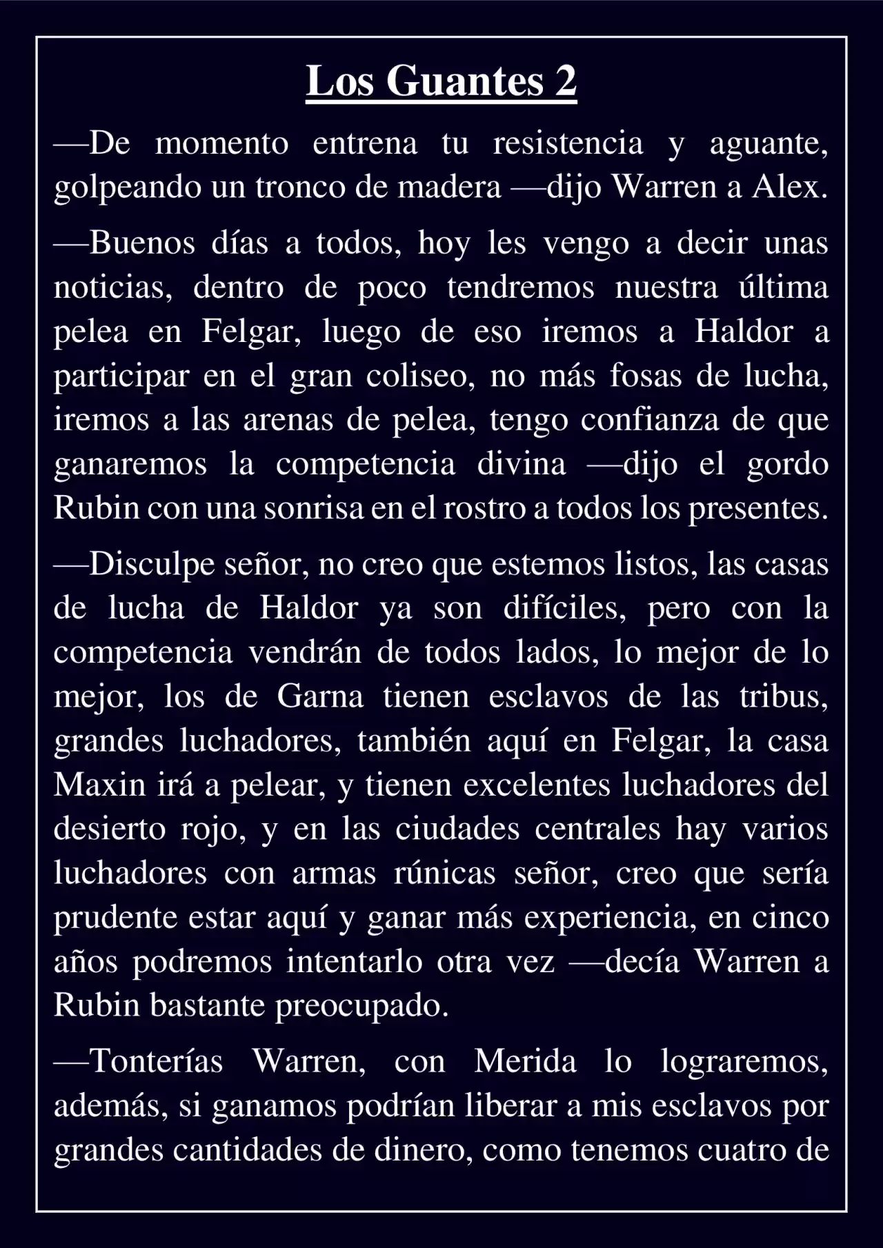 Mitos Del Futuro (Novela) - Capítulo 21 - Página 1 - LectorTMOo