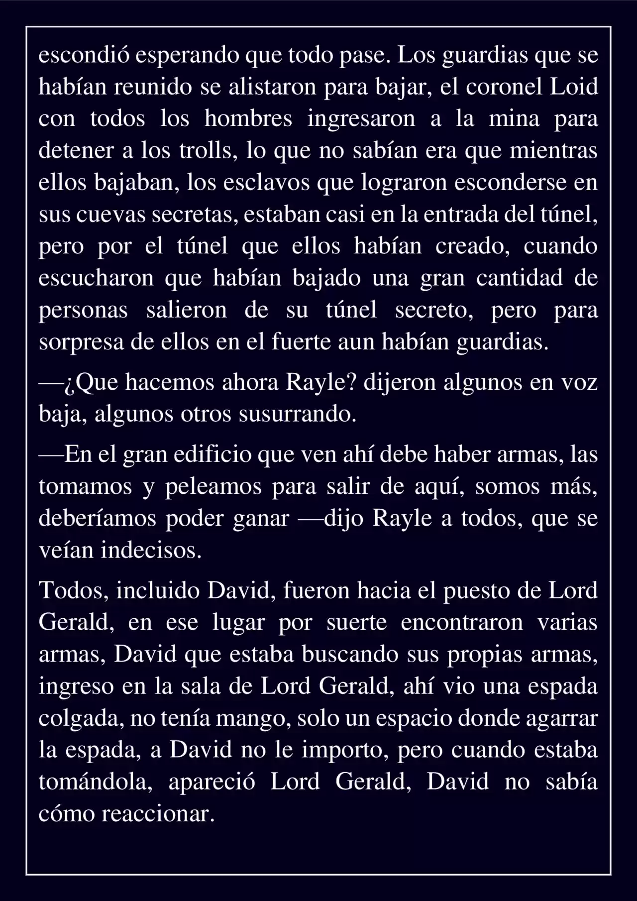 Mitos Del Futuro (Novela) - Capítulo 22 - Página 4 - LectorTMOo