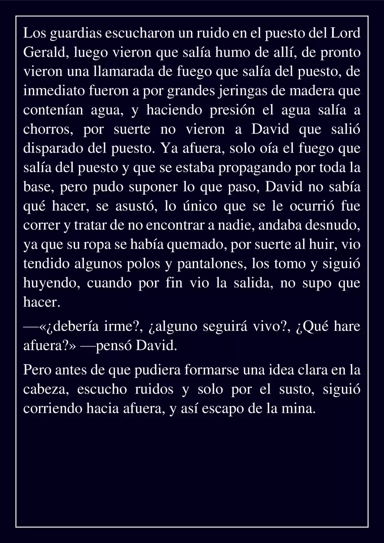 Mitos Del Futuro (Novela) - Capítulo 22 - Página 6 - LectorTMOo