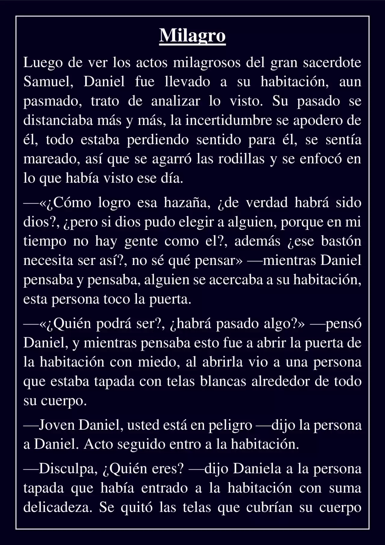 Mitos Del Futuro (Novela) - Capítulo 25 - Página 1 - LectorTMOo
