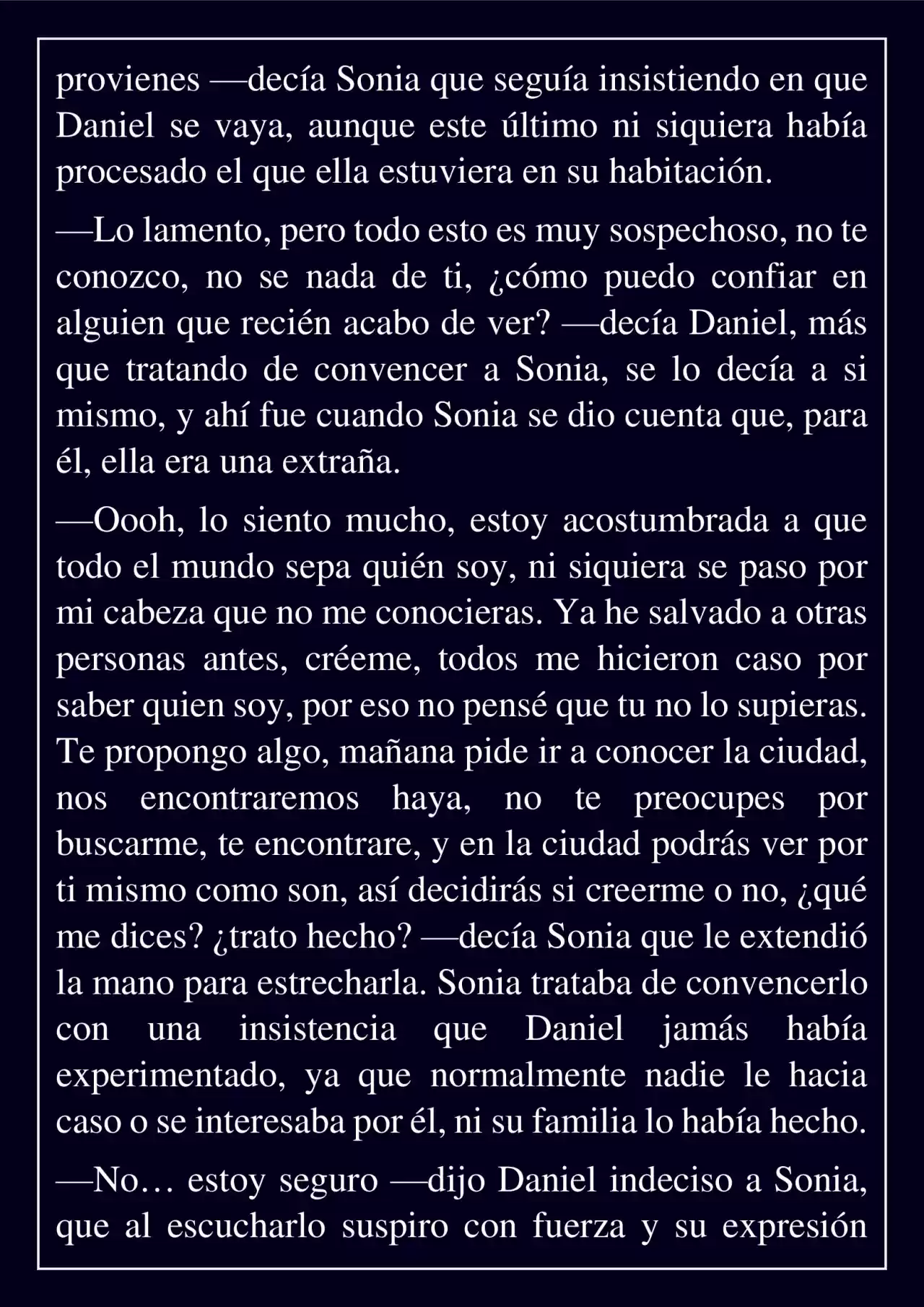 Mitos Del Futuro (Novela) - Capítulo 25 - Página 4 - LectorTMOo