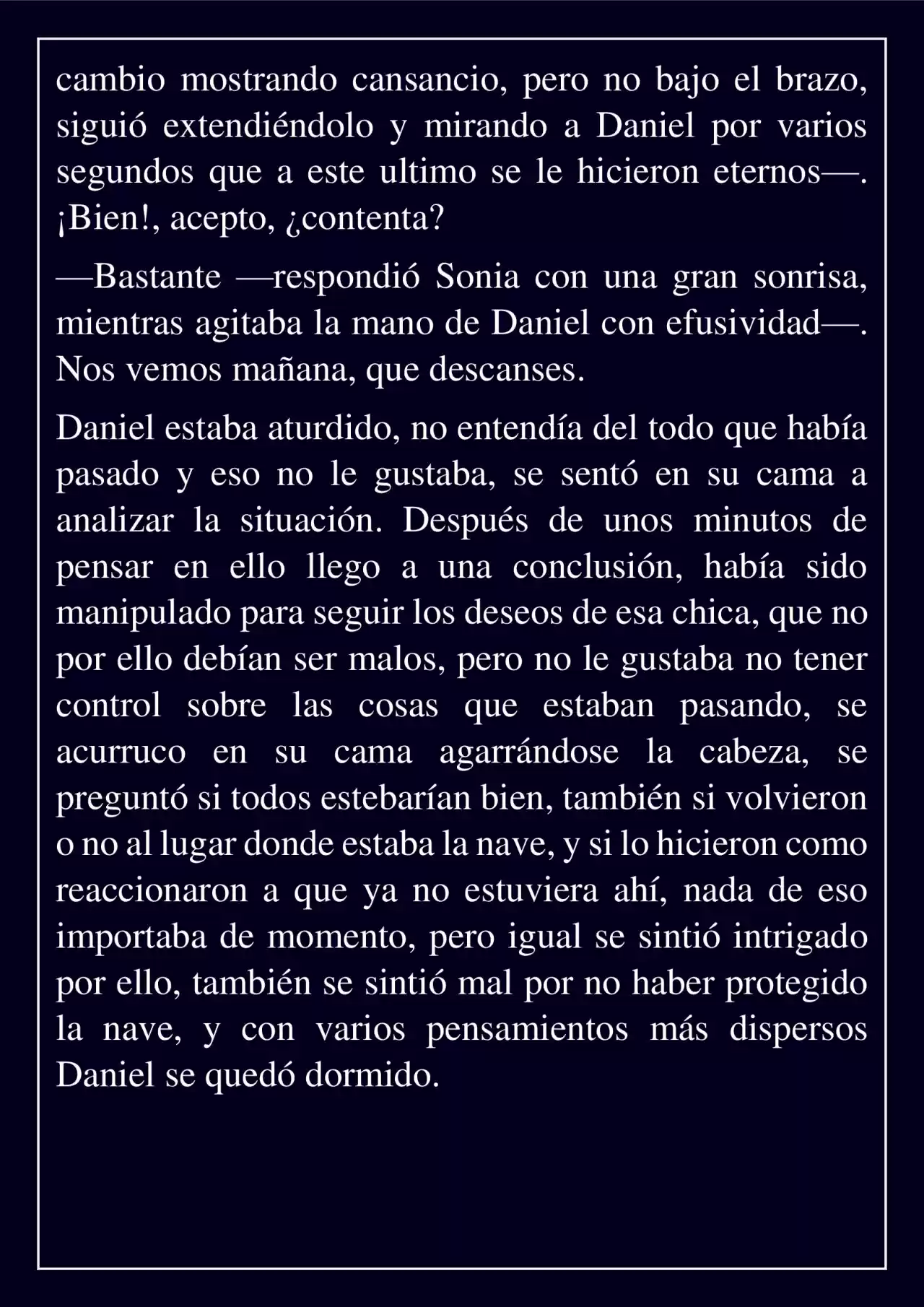 Mitos Del Futuro (Novela) - Capítulo 25 - Página 5 - LectorTMOo