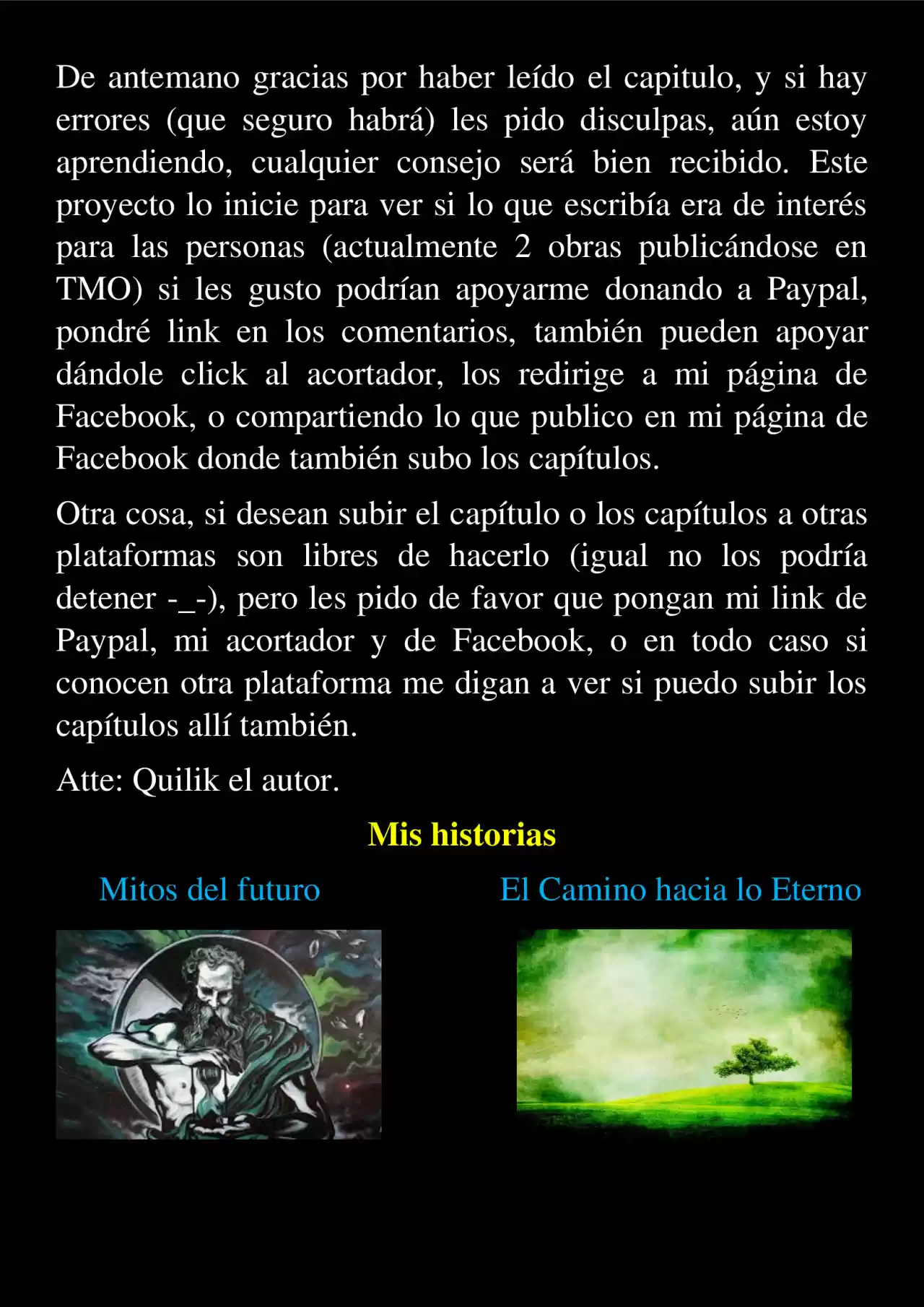 Mitos Del Futuro (Novela) - Capítulo 25 - Página 6 - LectorTMOo