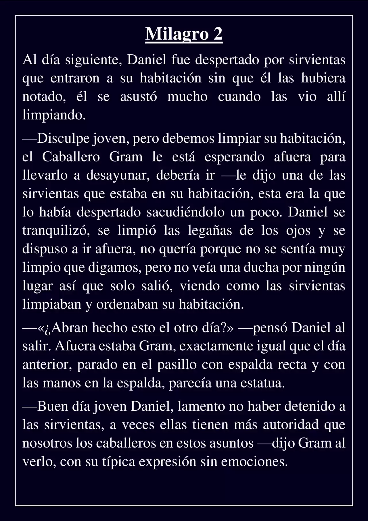 Mitos Del Futuro (Novela) - Capítulo 26 - Página 1 - LectorTMOo